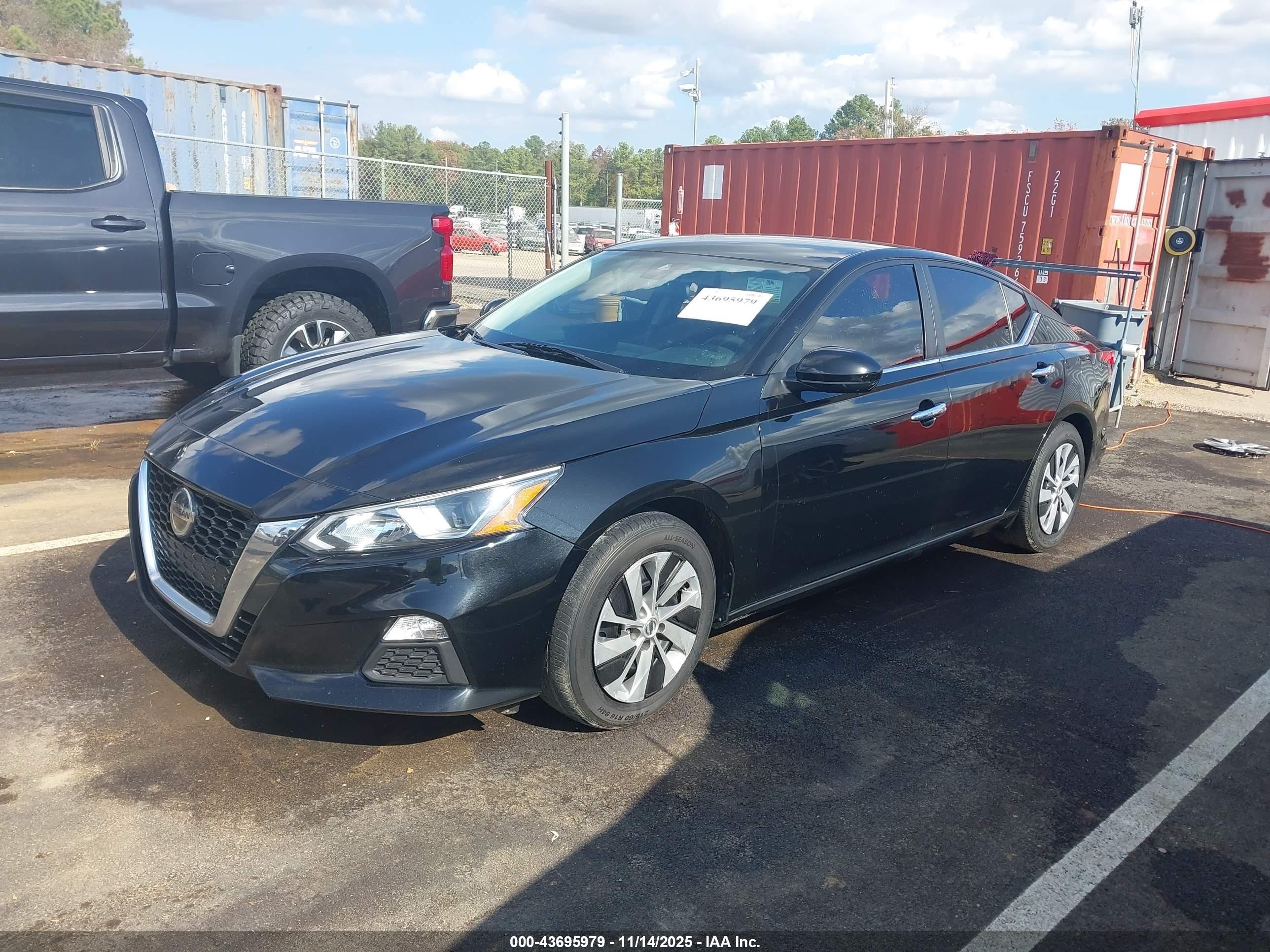 2021 Nissan Altima S Fwd Black vin: 1N4BL4BV1MN350378