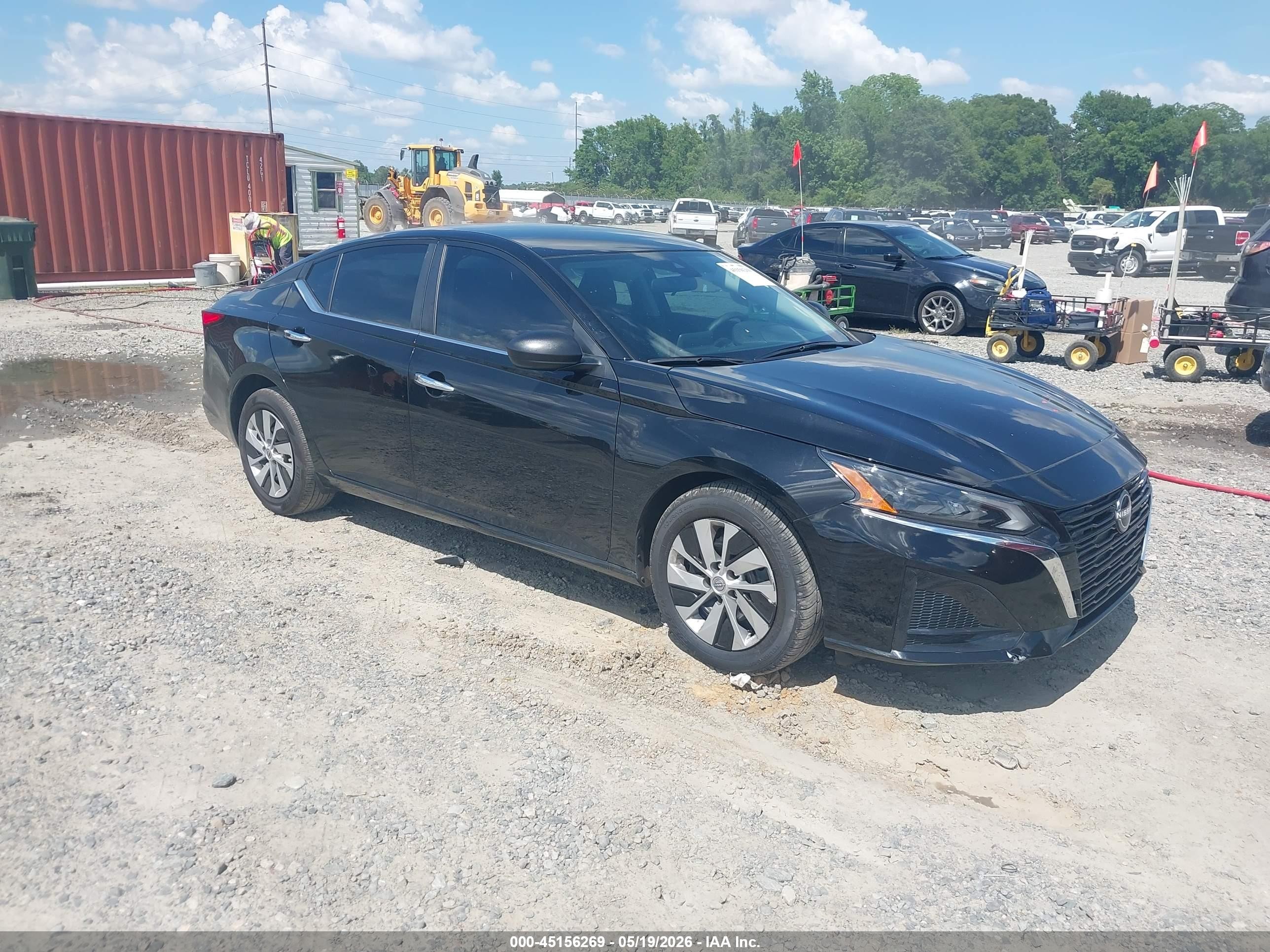 2025 Nissan Altima S Fwd Black vin: 1N4BL4BV1SN329883