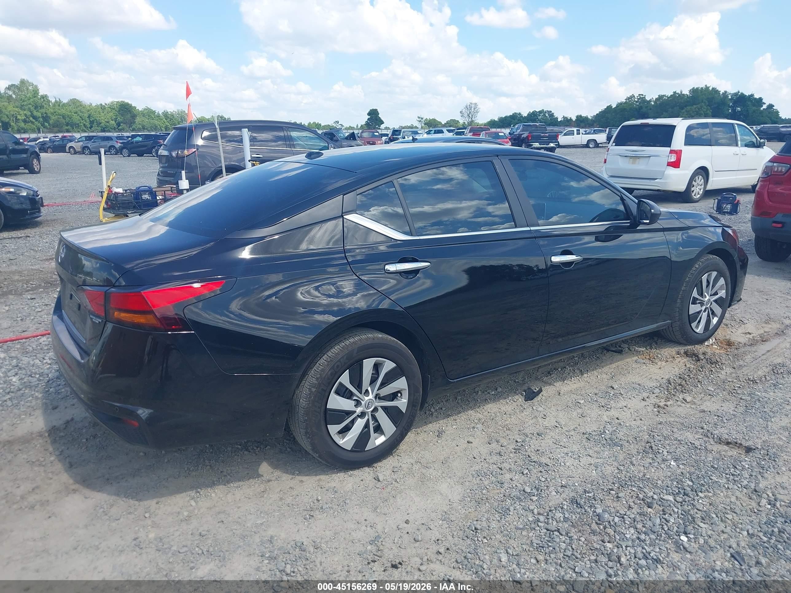 2025 Nissan Altima S Fwd Black vin: 1N4BL4BV1SN329883