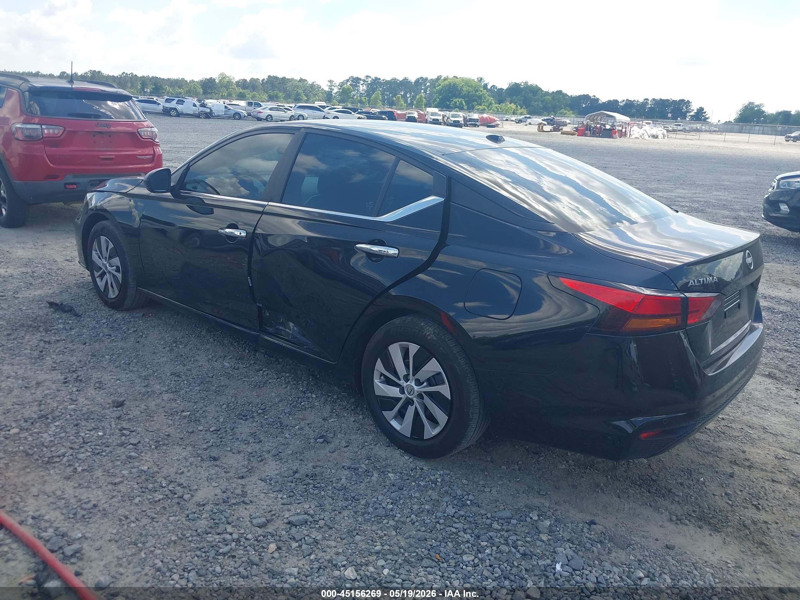 2025 Nissan Altima S Fwd Black vin: 1N4BL4BV1SN329883