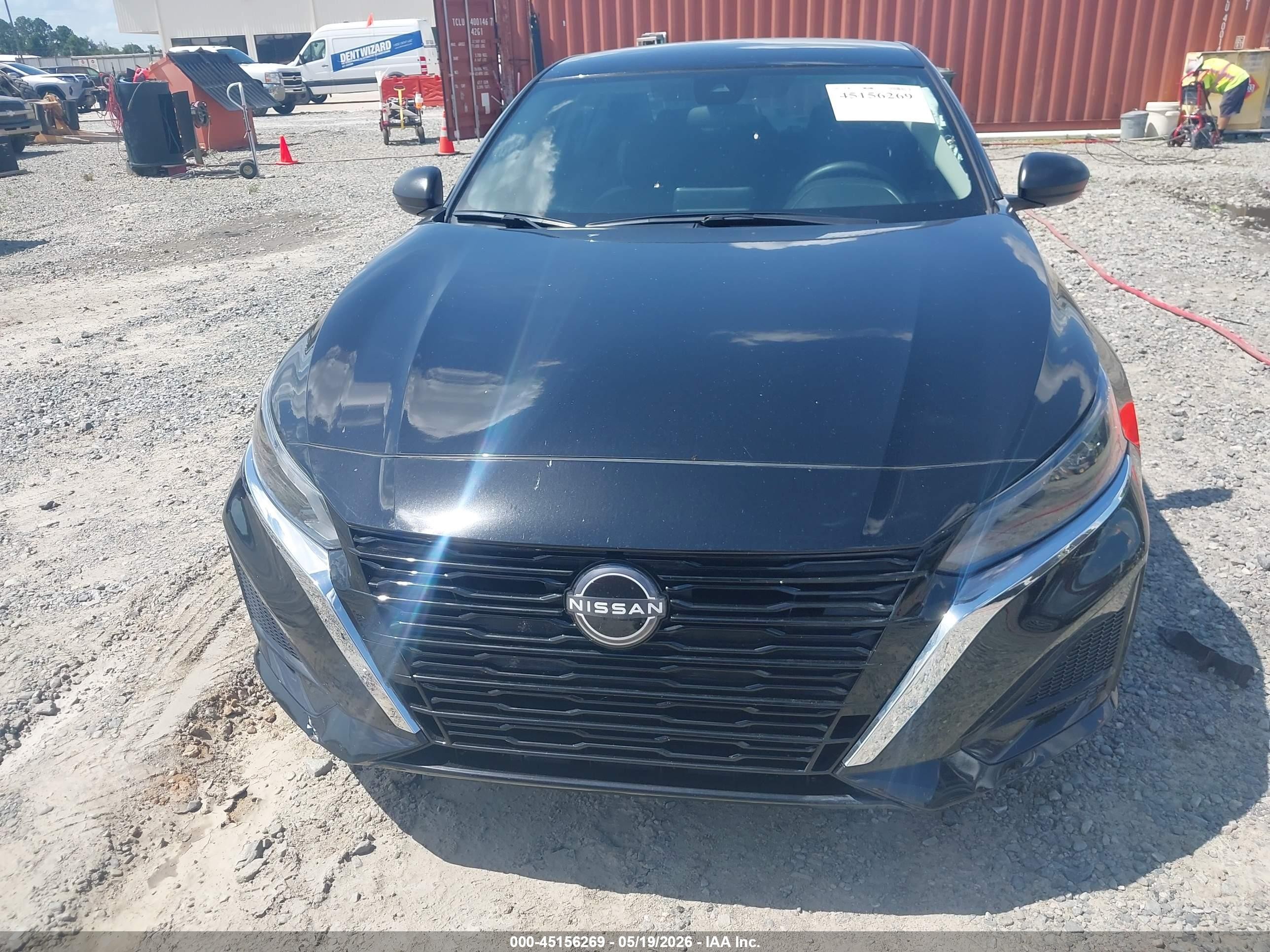 2025 Nissan Altima S Fwd Black vin: 1N4BL4BV1SN329883
