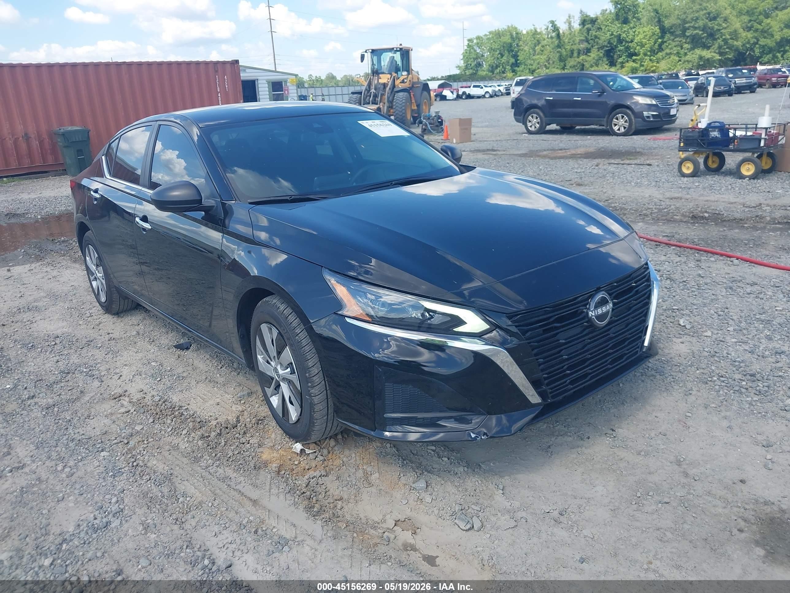 2025 Nissan Altima S Fwd Black vin: 1N4BL4BV1SN329883