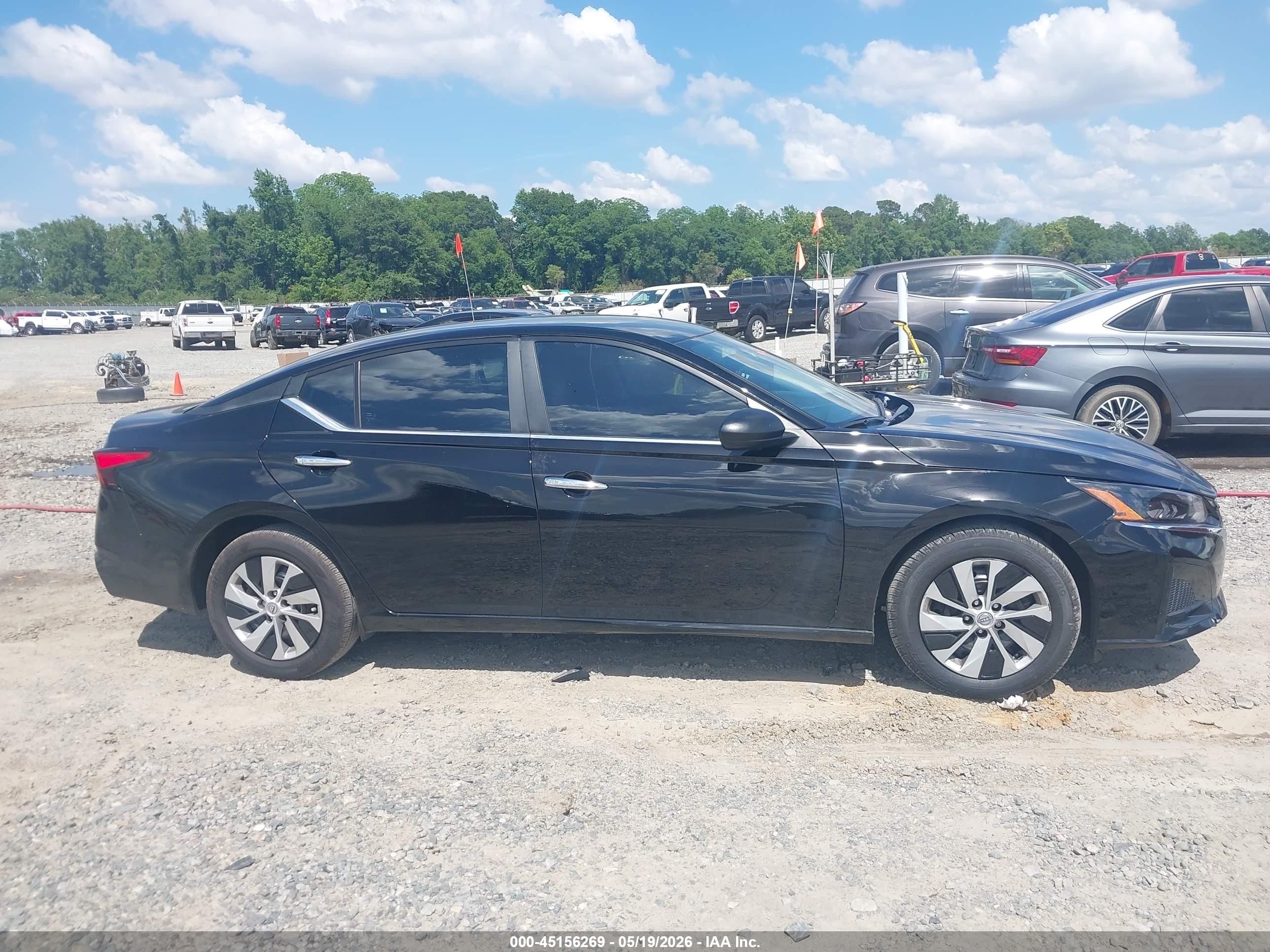 2025 Nissan Altima S Fwd Black vin: 1N4BL4BV1SN329883