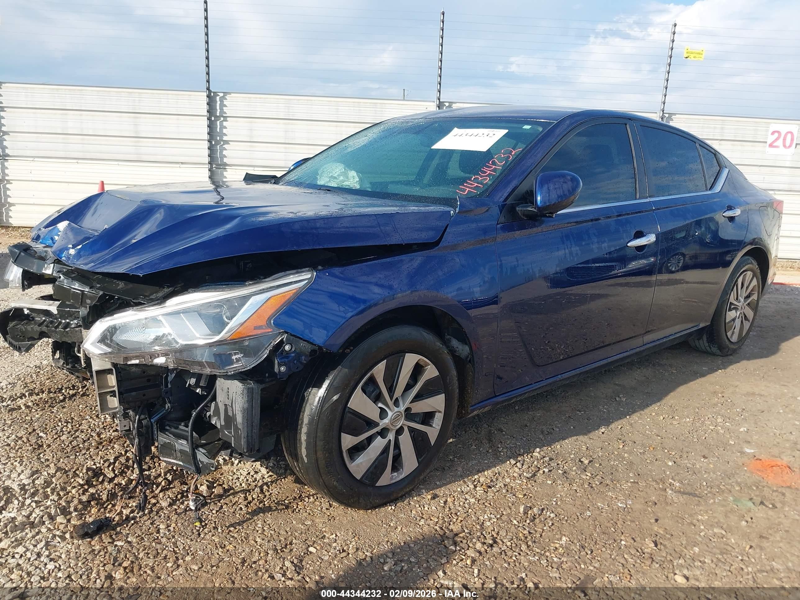 2020 Nissan Altima S Fwd Blue vin: 1N4BL4BV2LC181076
