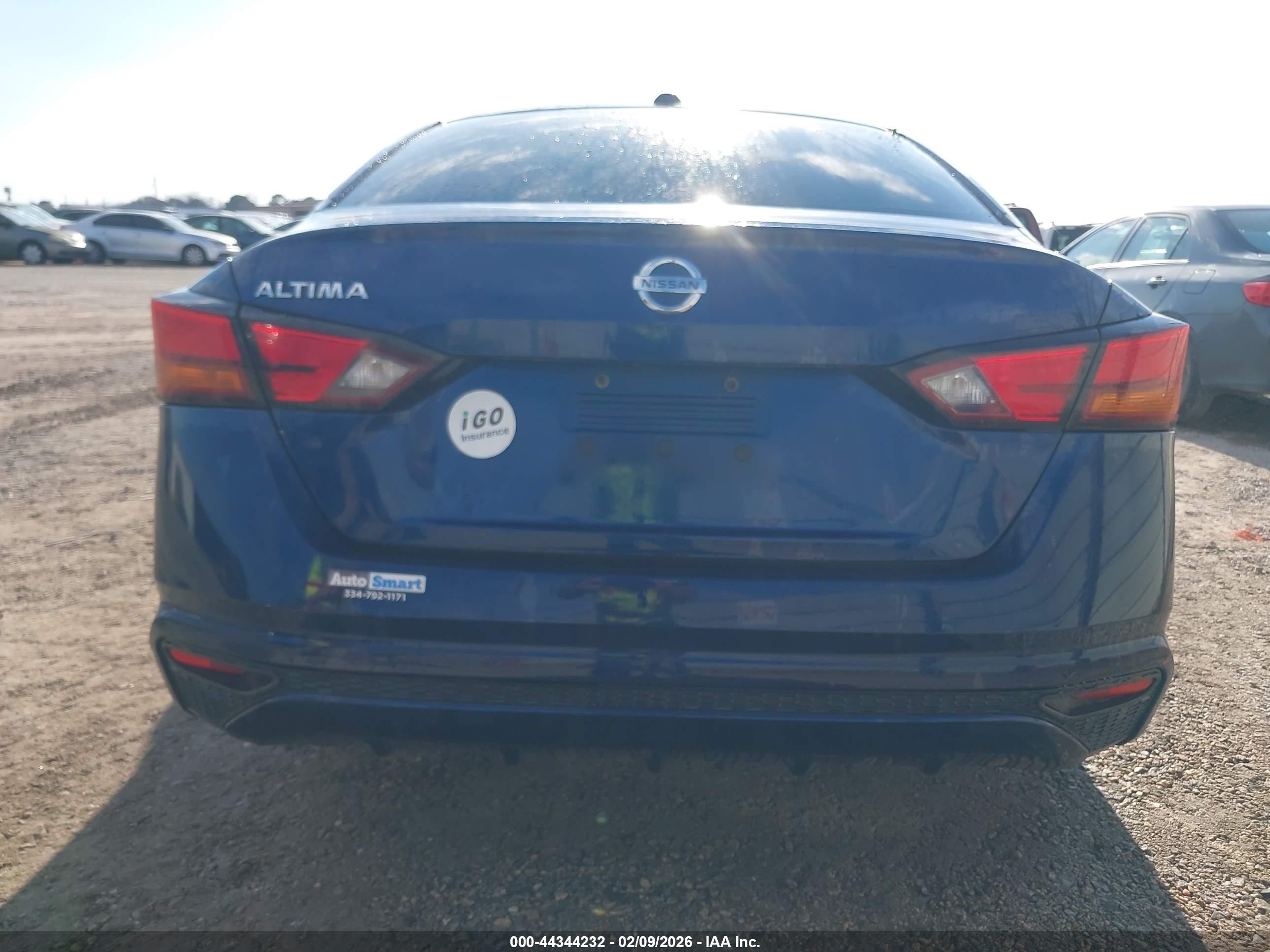 2020 Nissan Altima S Fwd Blue vin: 1N4BL4BV2LC181076