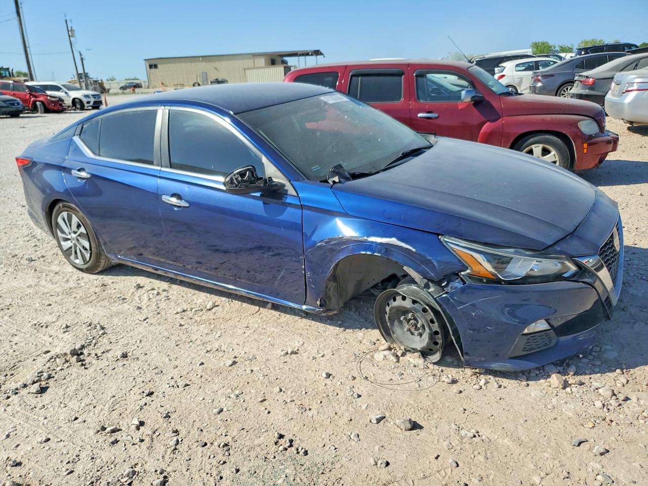2020 Nissan Altima 2.5 S Blue vin: 1N4BL4BV2LC192093