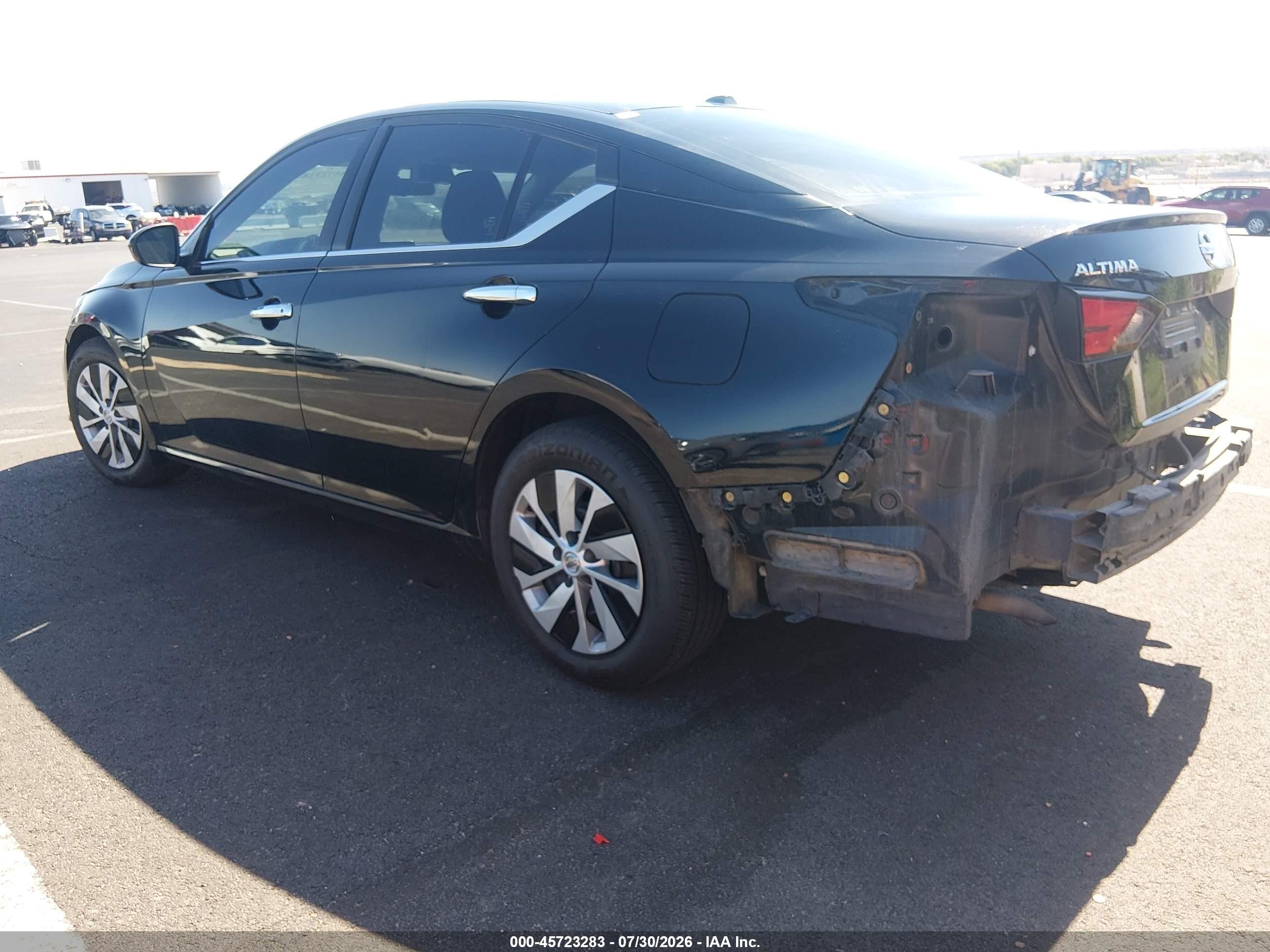 2020 Nissan Altima S Fwd Black vin: 1N4BL4BV2LN312706