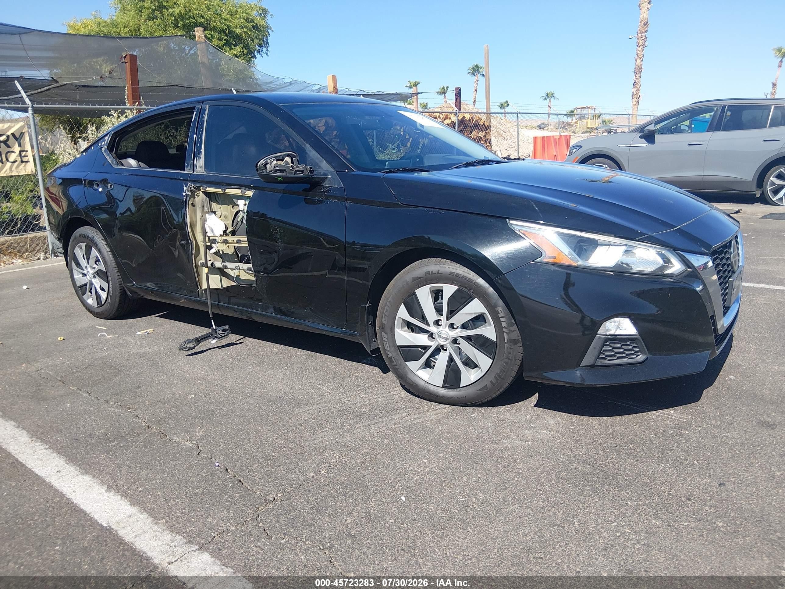 2020 Nissan Altima S Fwd Черный vin: 1N4BL4BV2LN312706