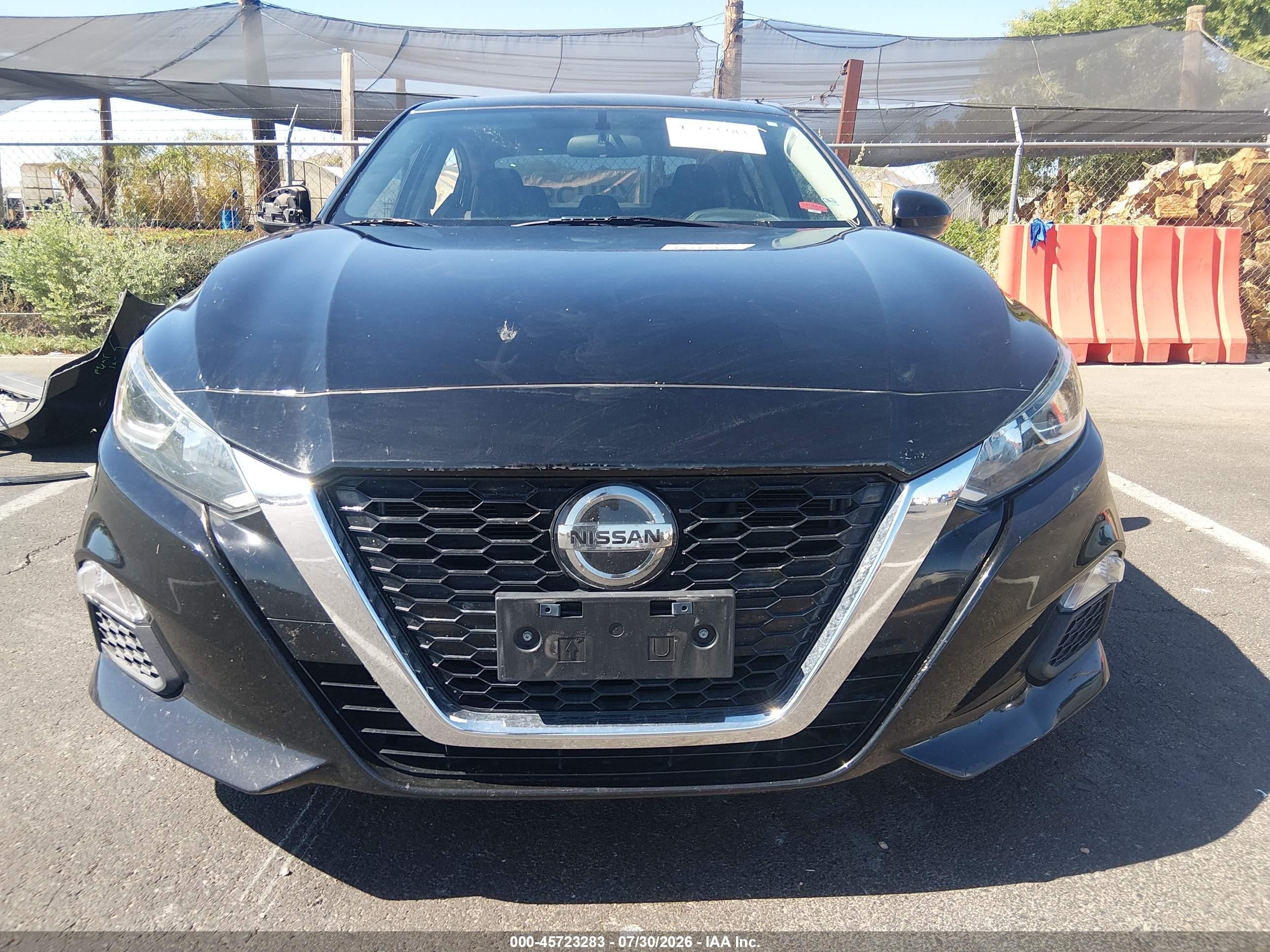 2020 Nissan Altima S Fwd Black vin: 1N4BL4BV2LN312706