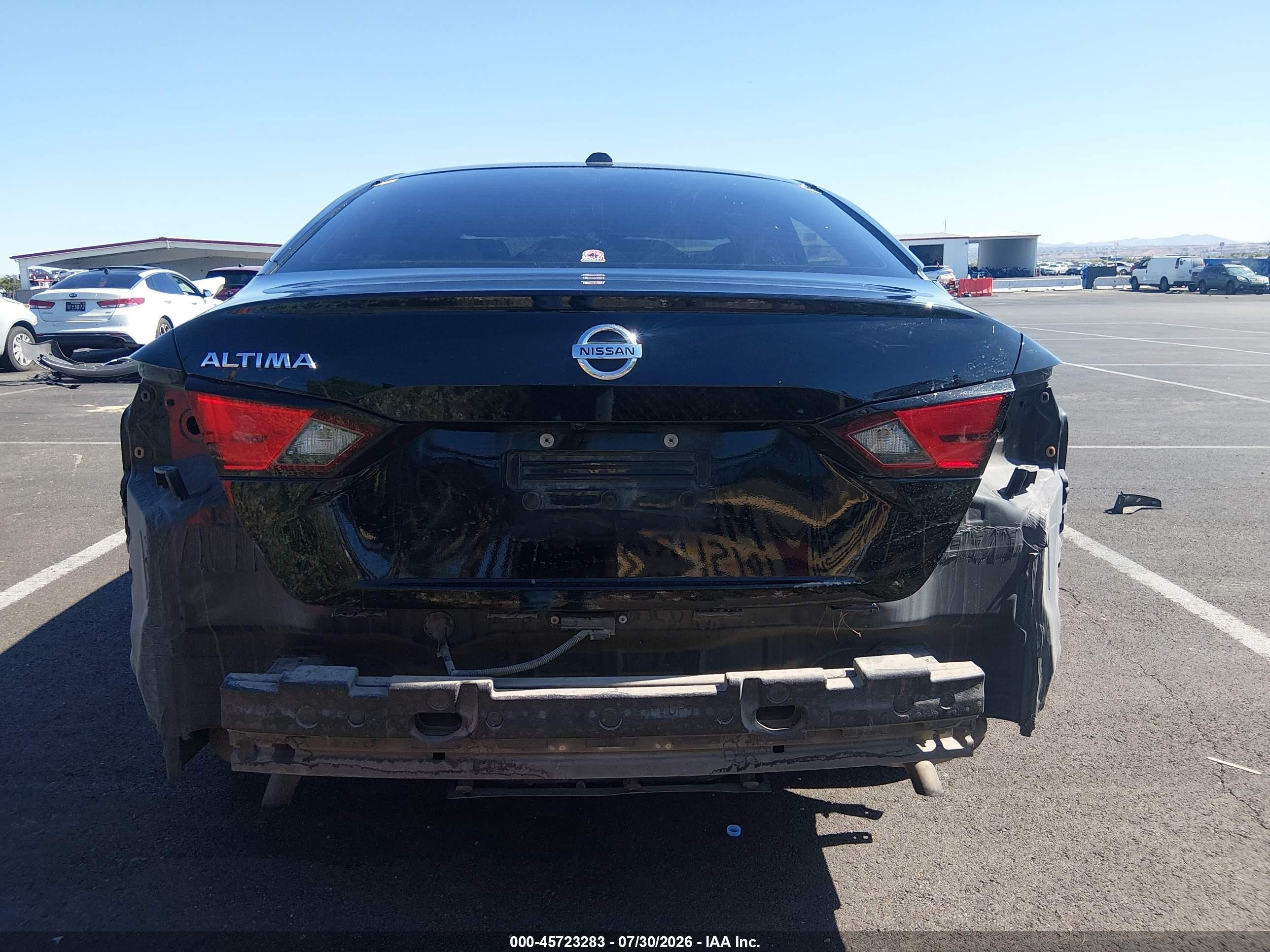 2020 Nissan Altima S Fwd Black vin: 1N4BL4BV2LN312706