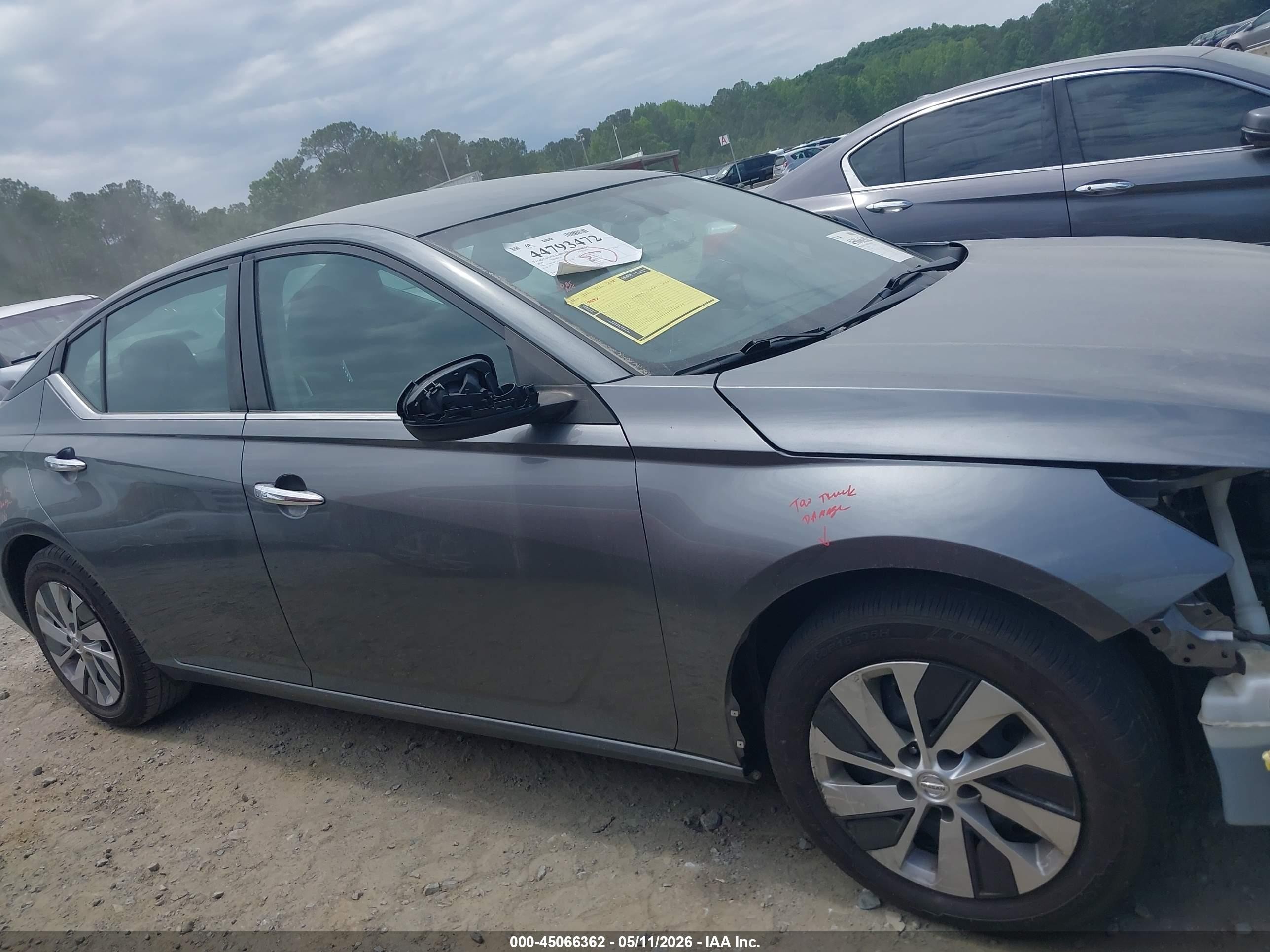 2019 Nissan Altima 2.5 S Gray vin: 1N4BL4BV3KC215315