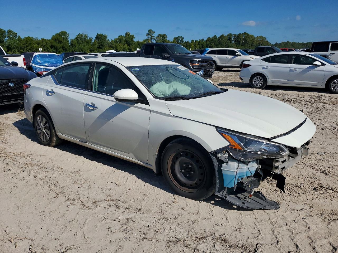 2019 Nissan Altima S White vin: 1N4BL4BV3KC235659