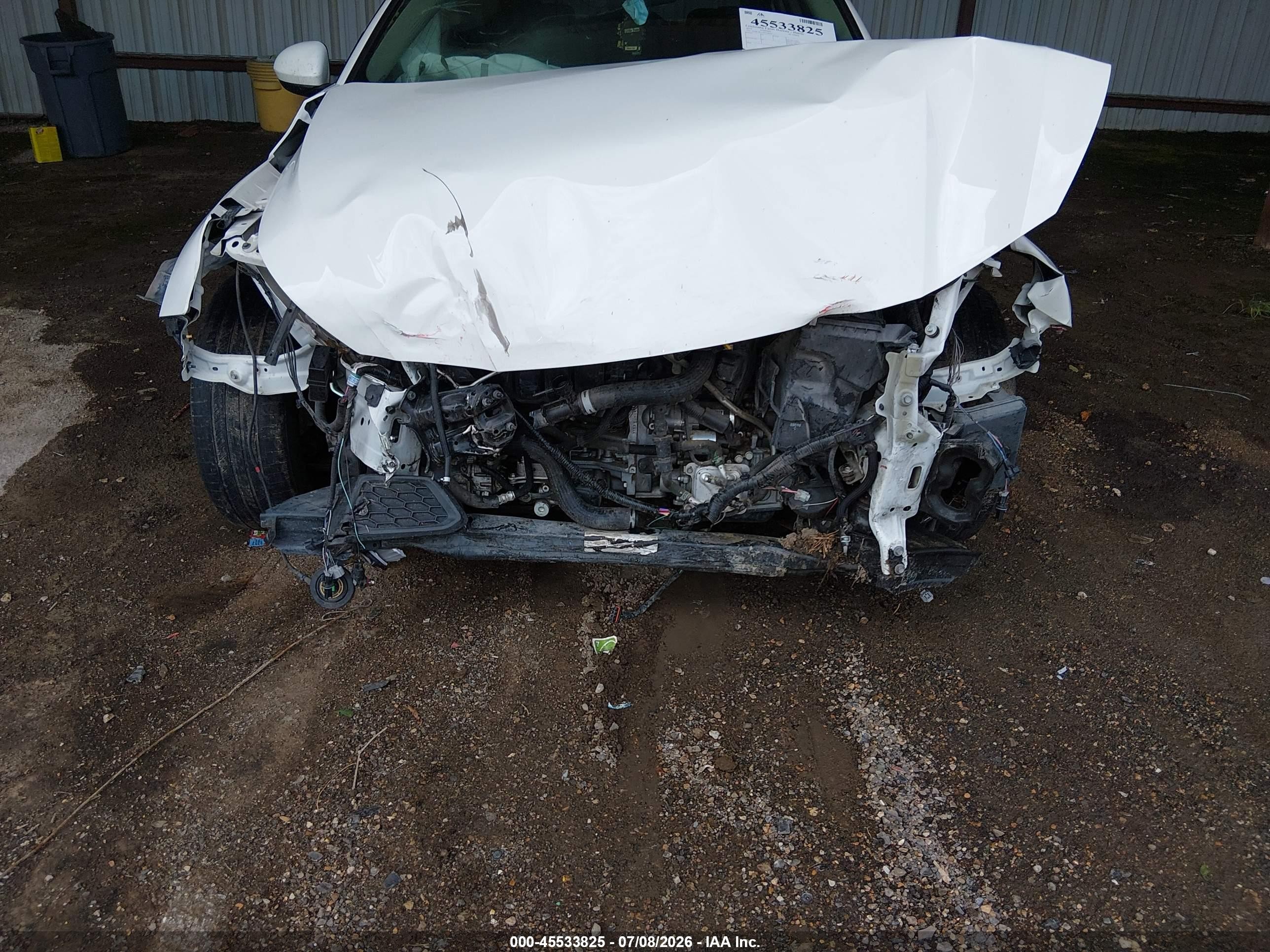 2019 Nissan Altima 2.5 S White vin: 1N4BL4BV3KC248265