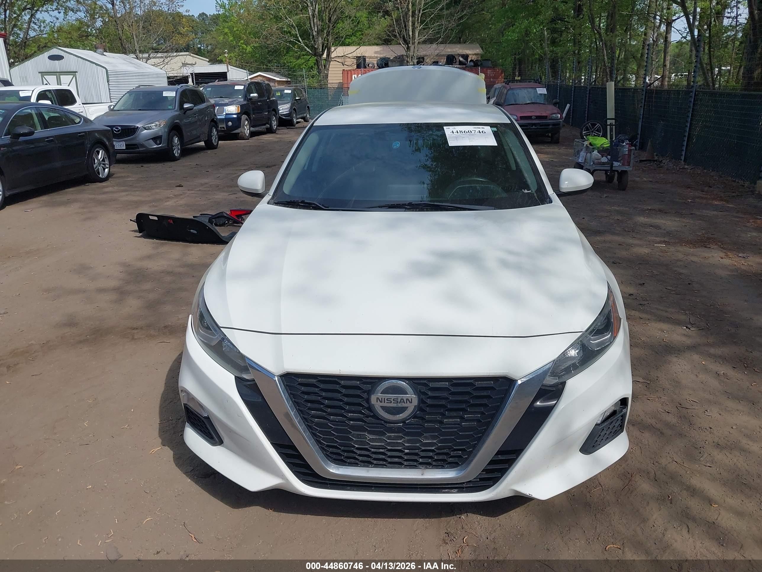 2020 Nissan Altima S Fwd Белый vin: 1N4BL4BV3LC154954