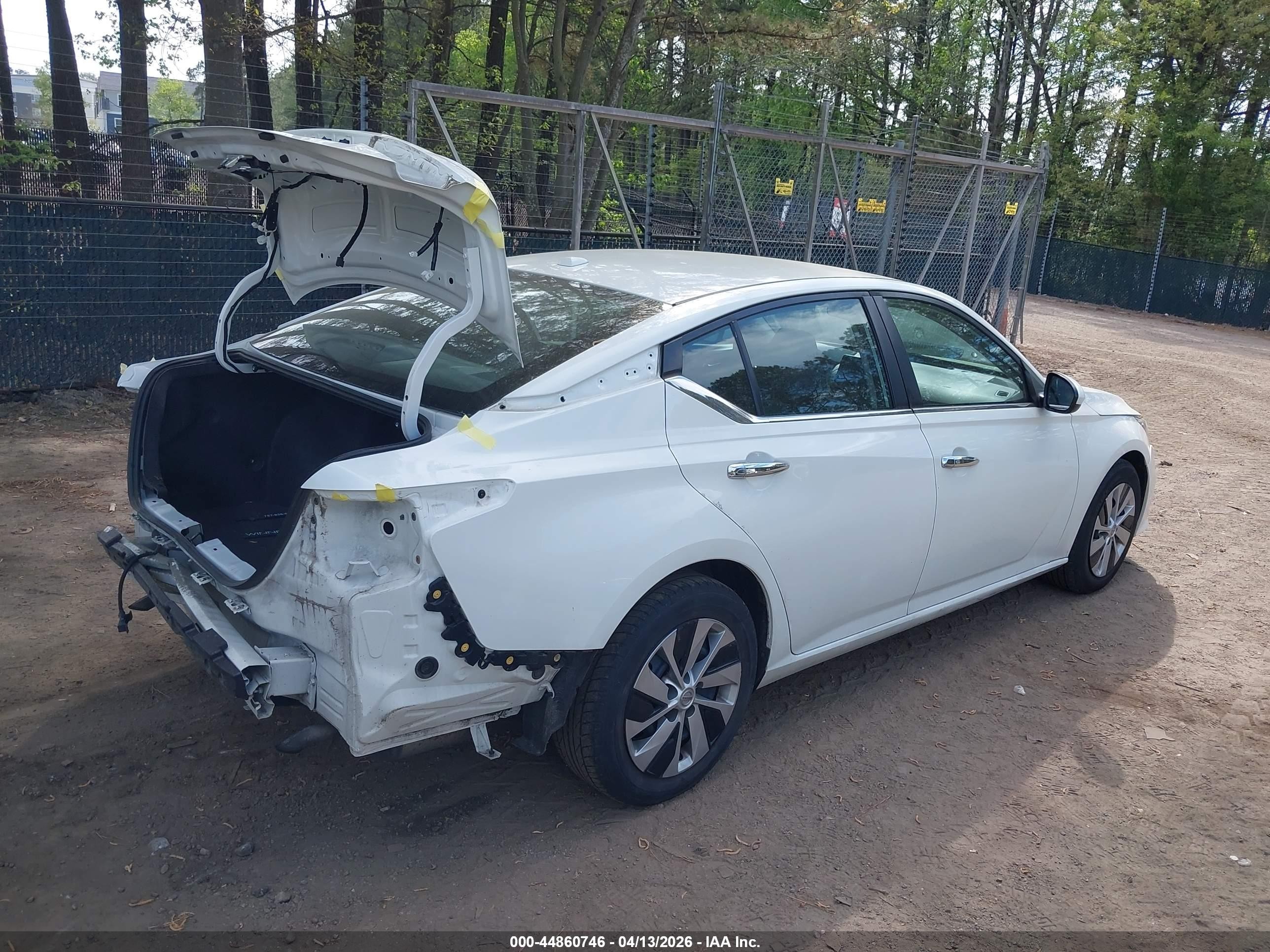 2020 Nissan Altima S Fwd Белый vin: 1N4BL4BV3LC154954