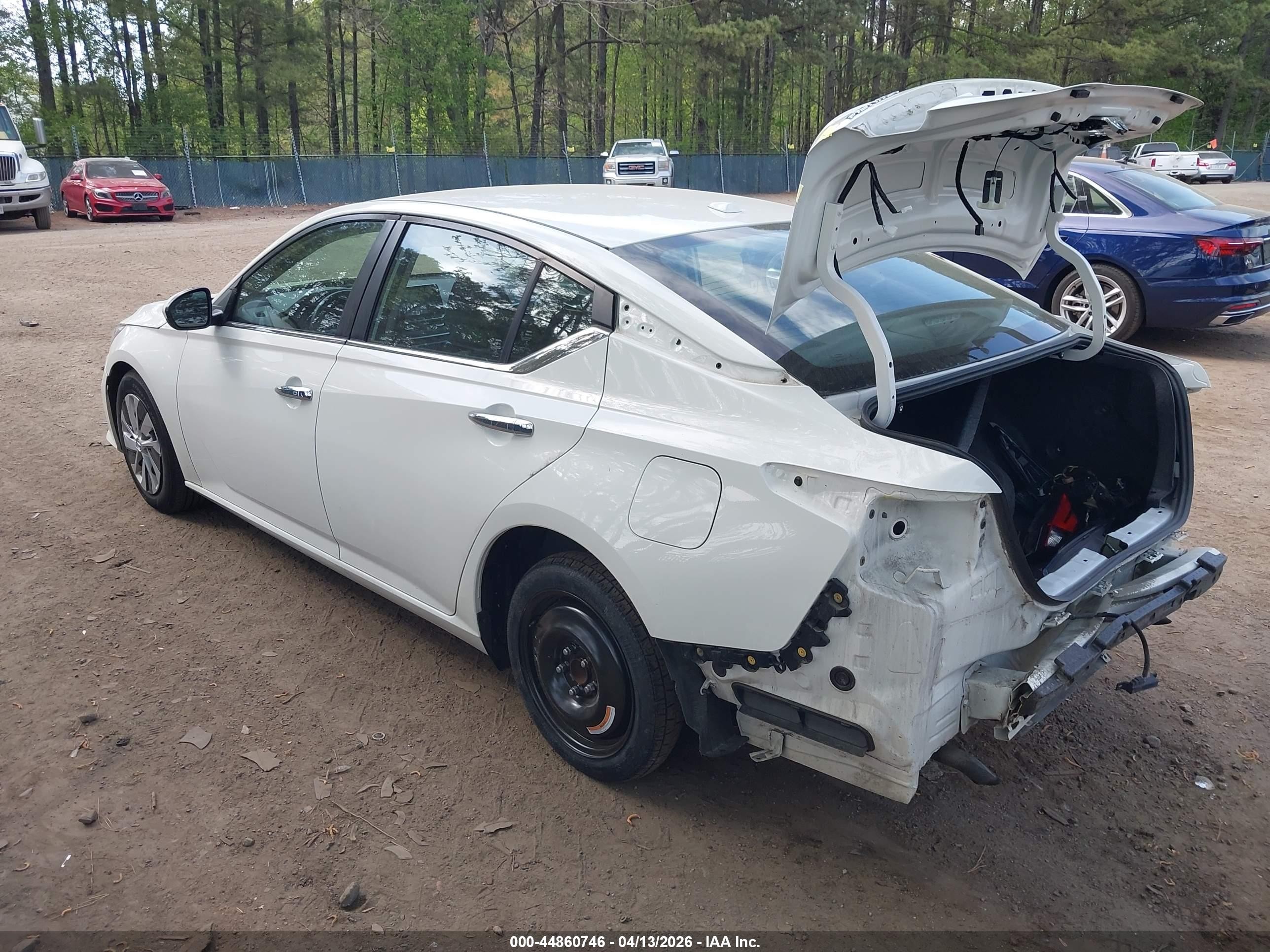 2020 Nissan Altima S Fwd Белый vin: 1N4BL4BV3LC154954