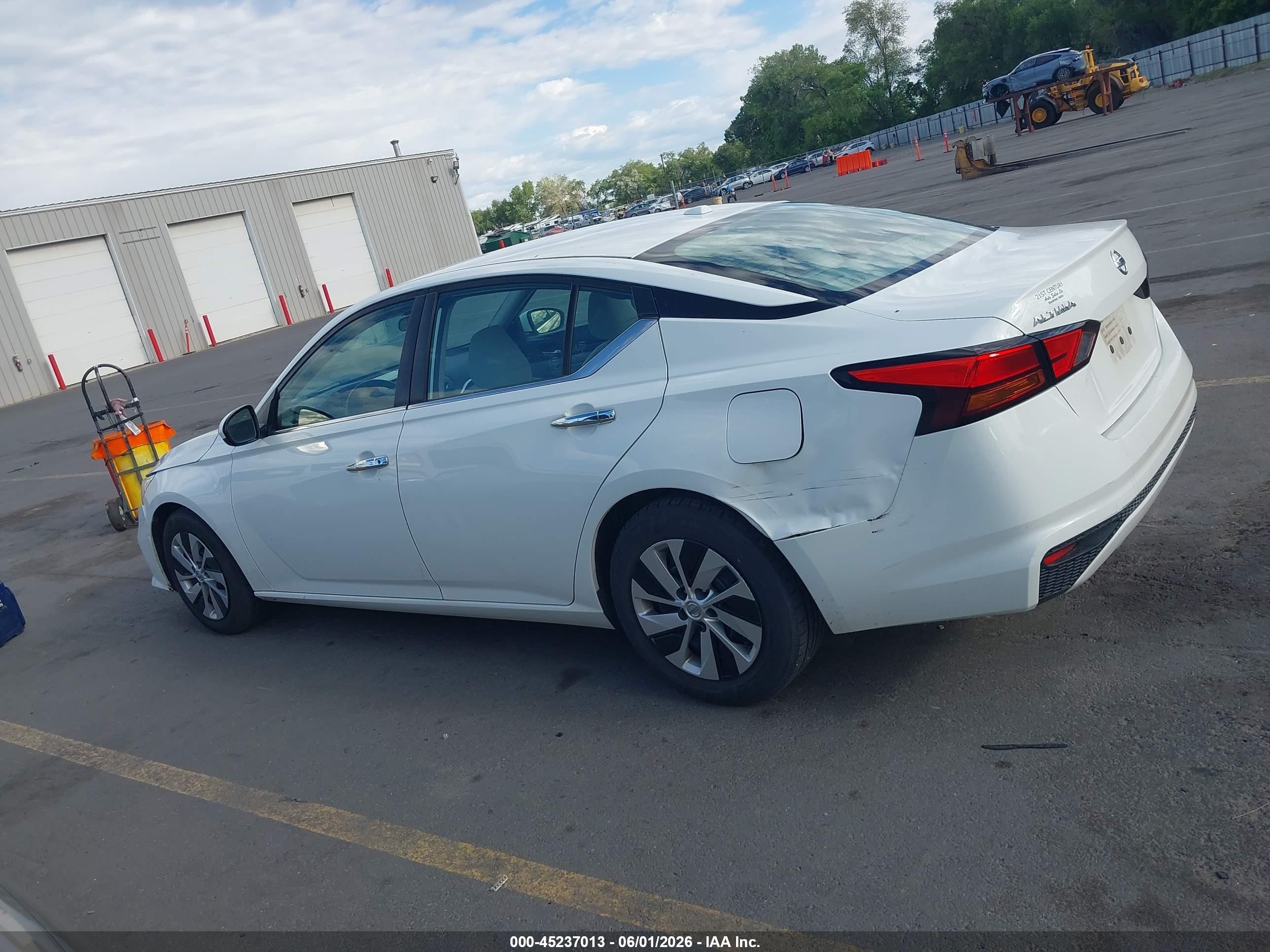 2020 Nissan Altima S Fwd White vin: 1N4BL4BV4LC164151