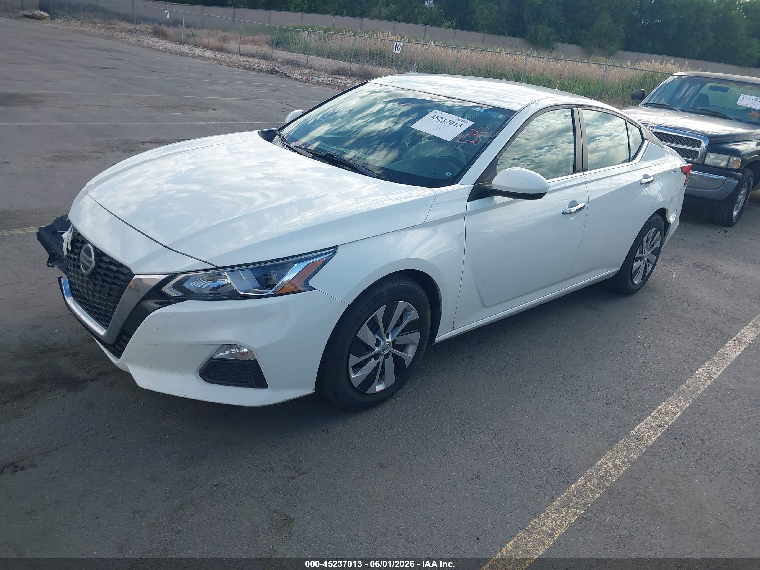 2020 Nissan Altima S Fwd White vin: 1N4BL4BV4LC164151