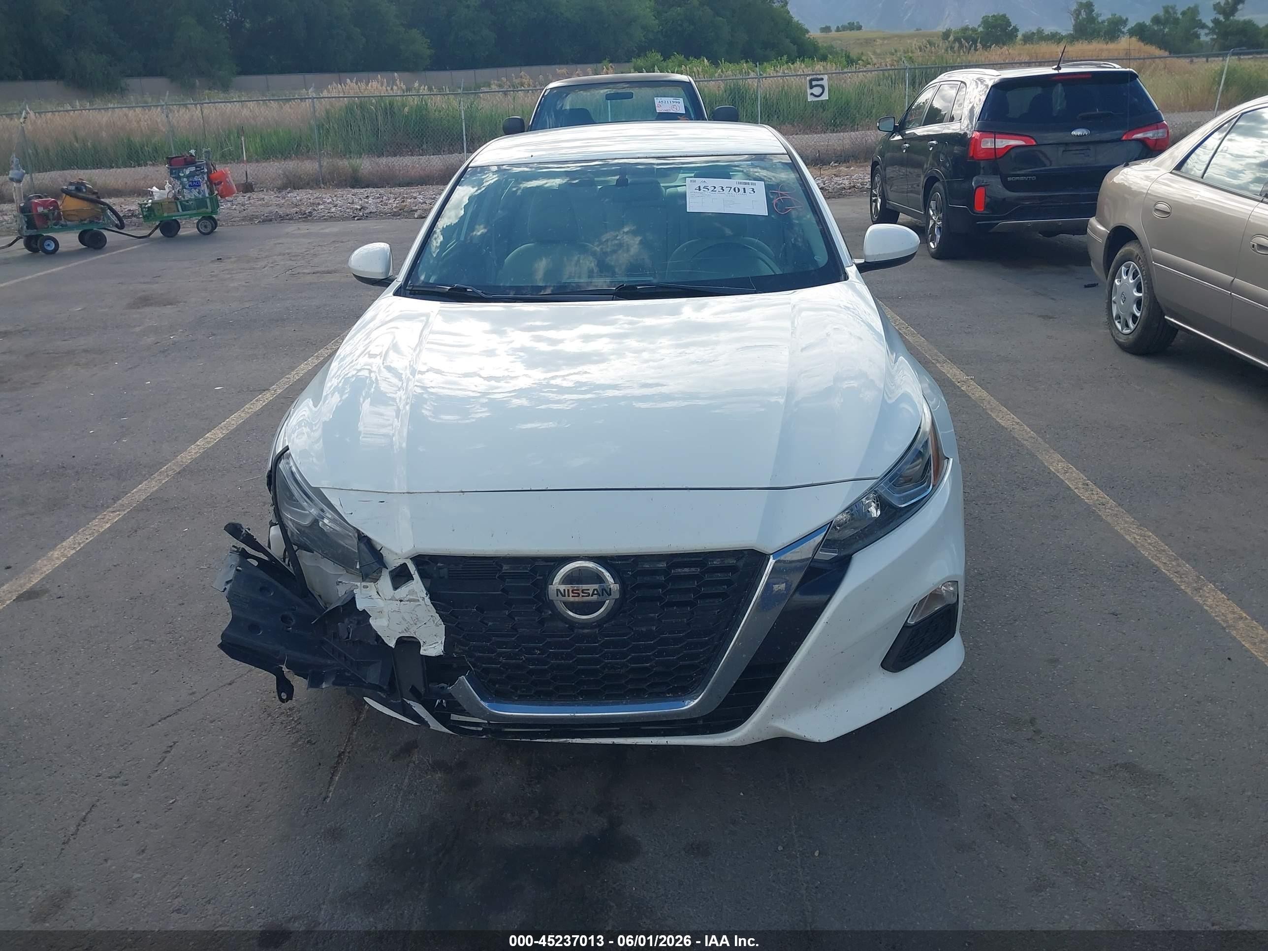 2020 Nissan Altima S Fwd White vin: 1N4BL4BV4LC164151