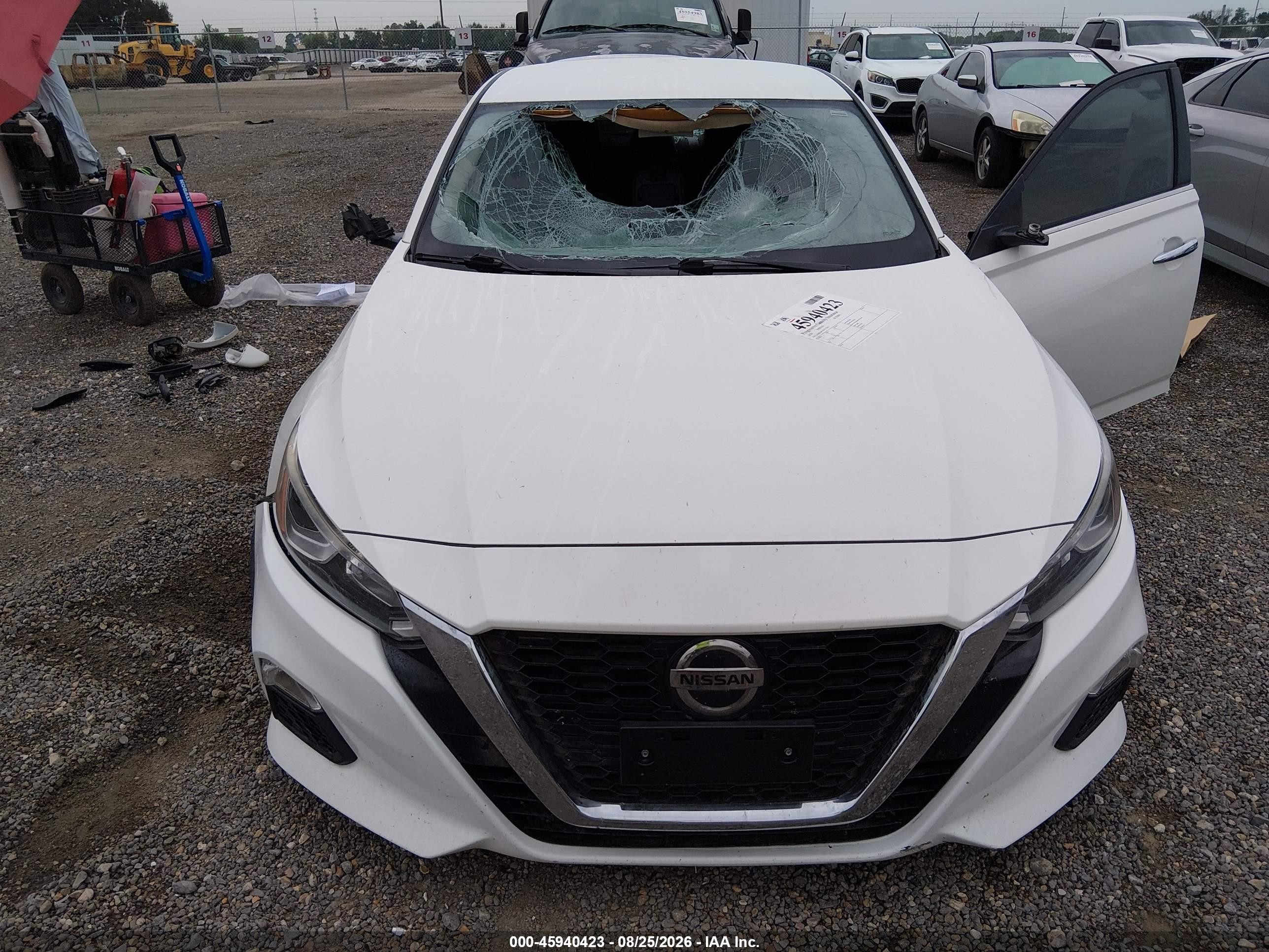 2020 Nissan Altima S Fwd White vin: 1N4BL4BV4LC173822
