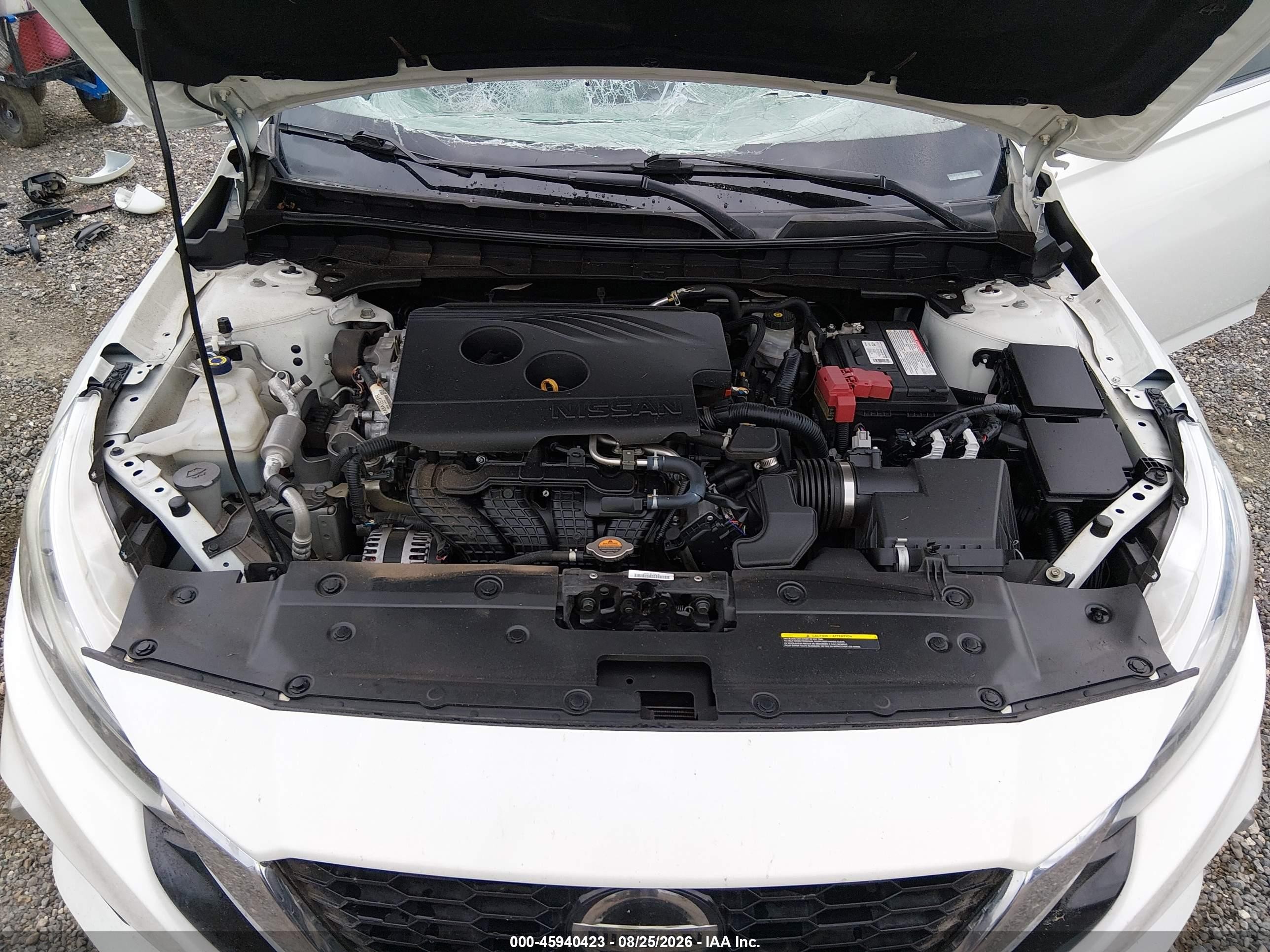 2020 Nissan Altima S Fwd White vin: 1N4BL4BV4LC173822
