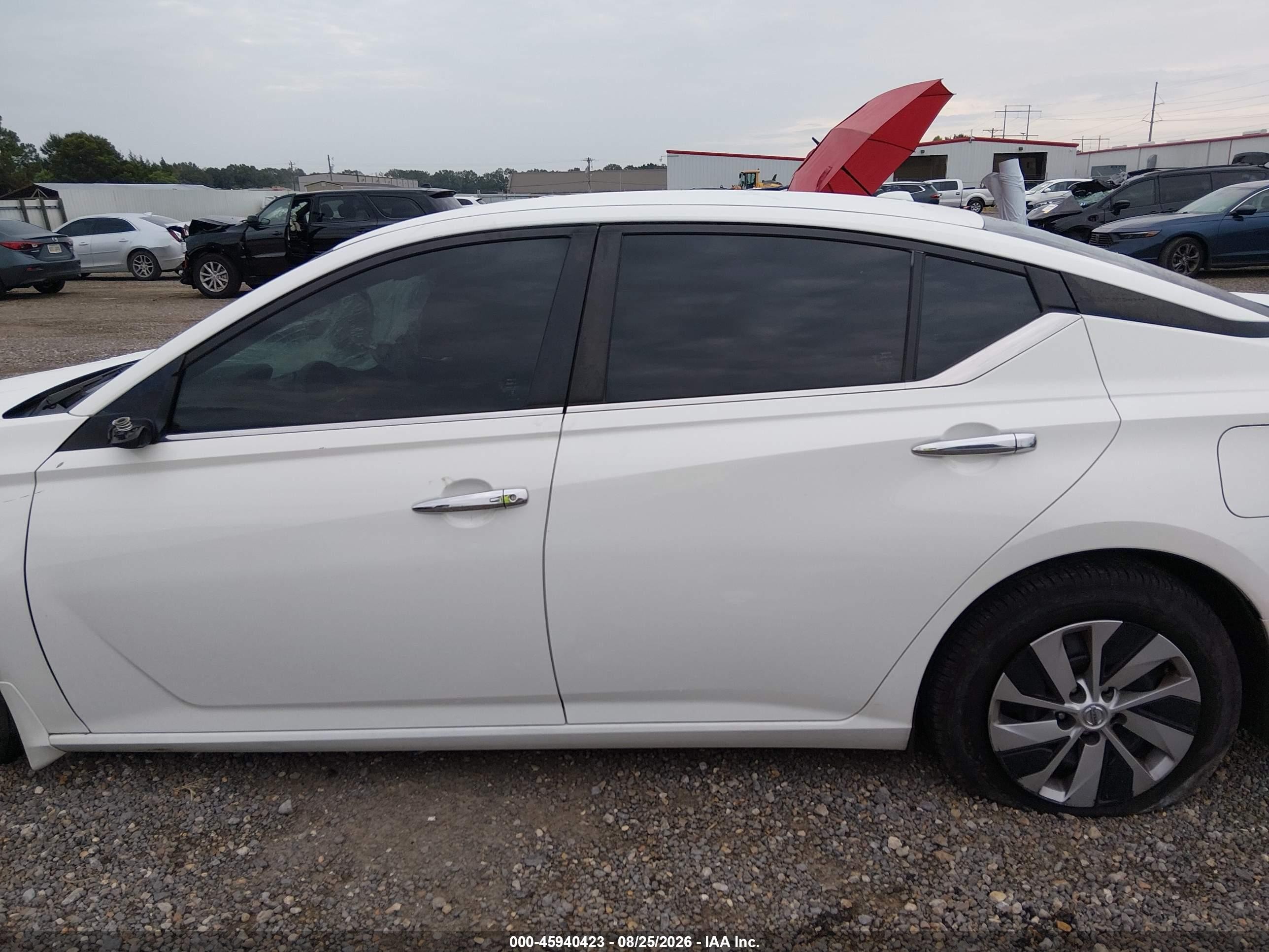 2020 Nissan Altima S Fwd White vin: 1N4BL4BV4LC173822