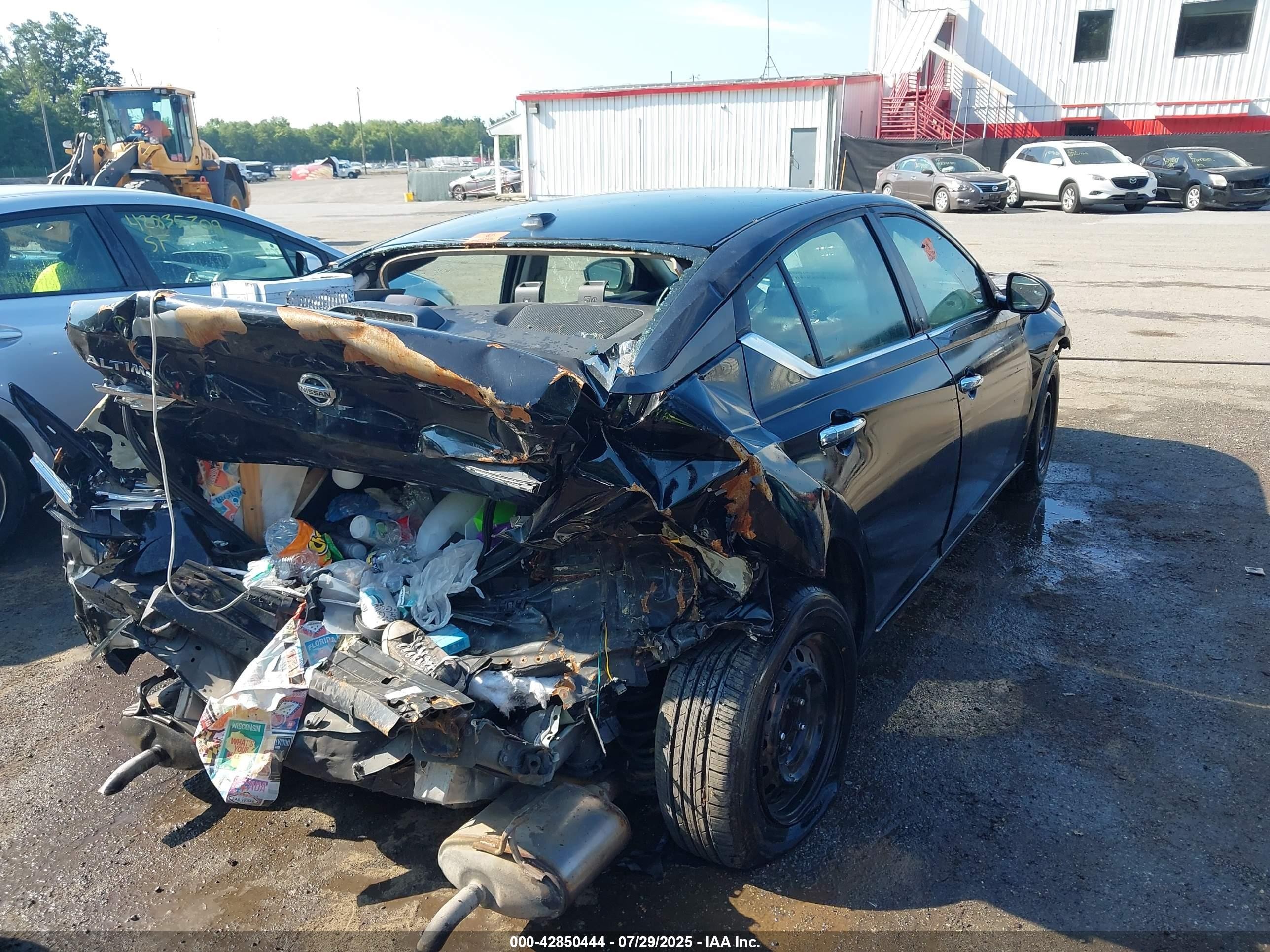 2020 Nissan Altima S Fwd Черный vin: 1N4BL4BV4LC198249