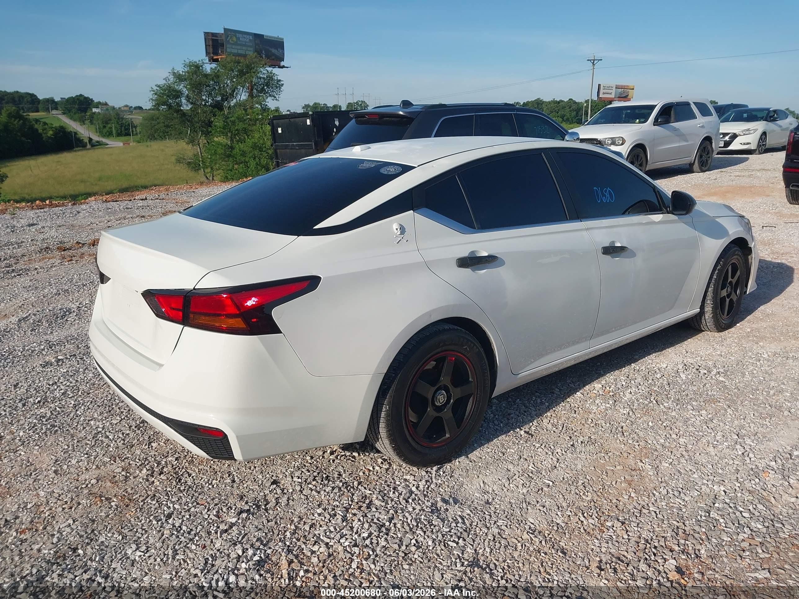 2020 Nissan Altima S Fwd White vin: 1N4BL4BV4LC222548