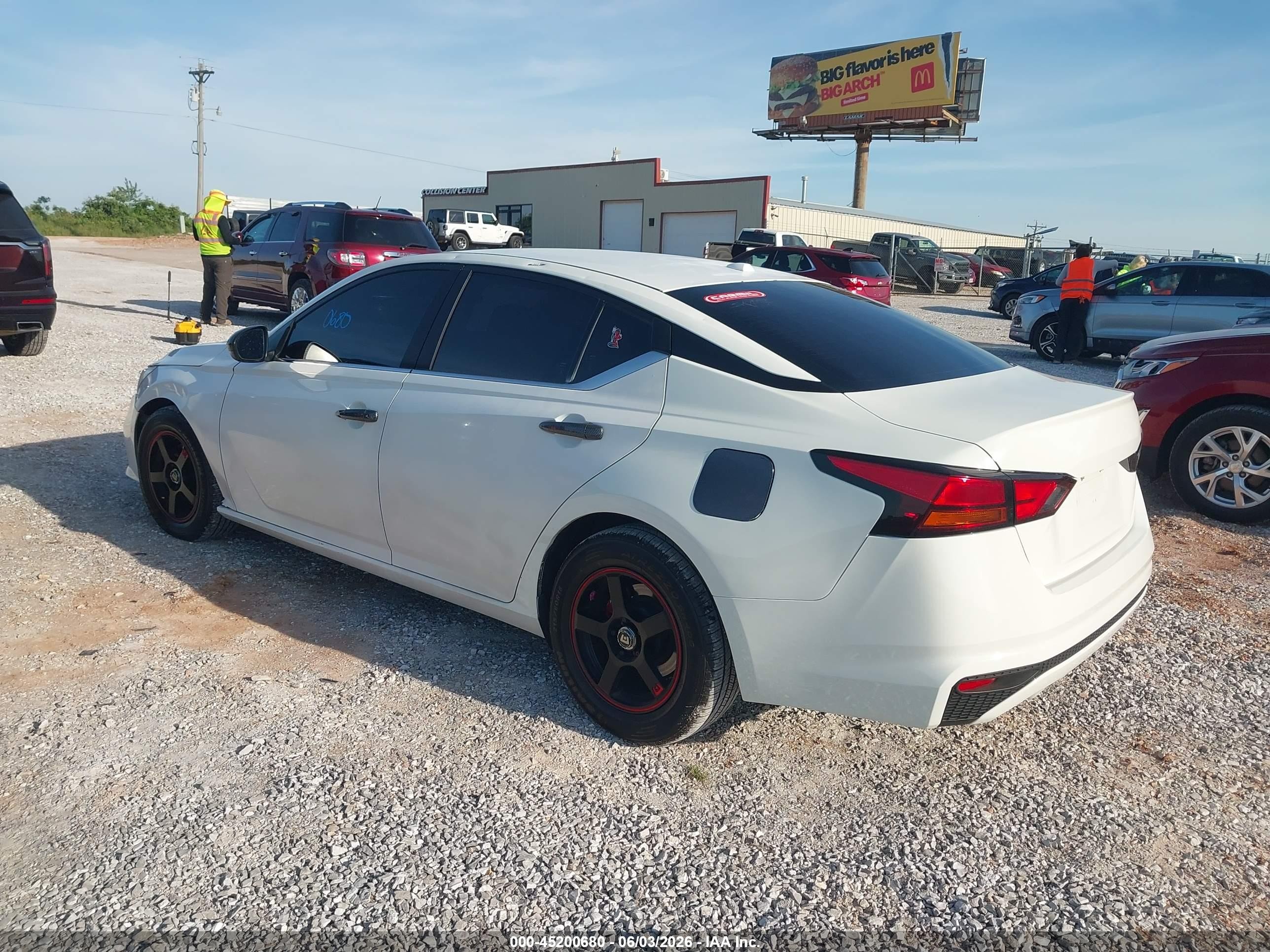 2020 Nissan Altima S Fwd White vin: 1N4BL4BV4LC222548