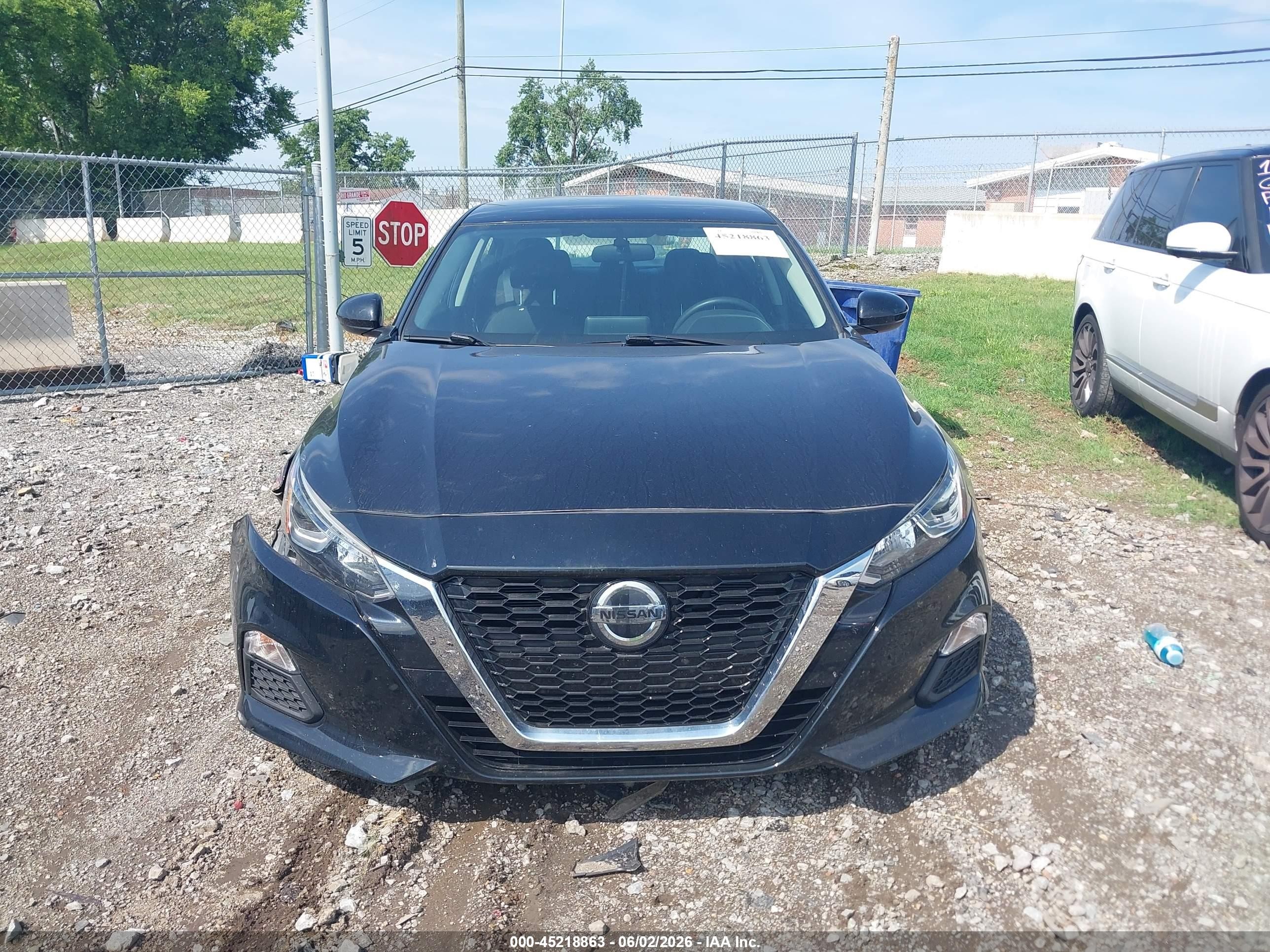 2020 Nissan Altima S Fwd Черный vin: 1N4BL4BV4LC274455