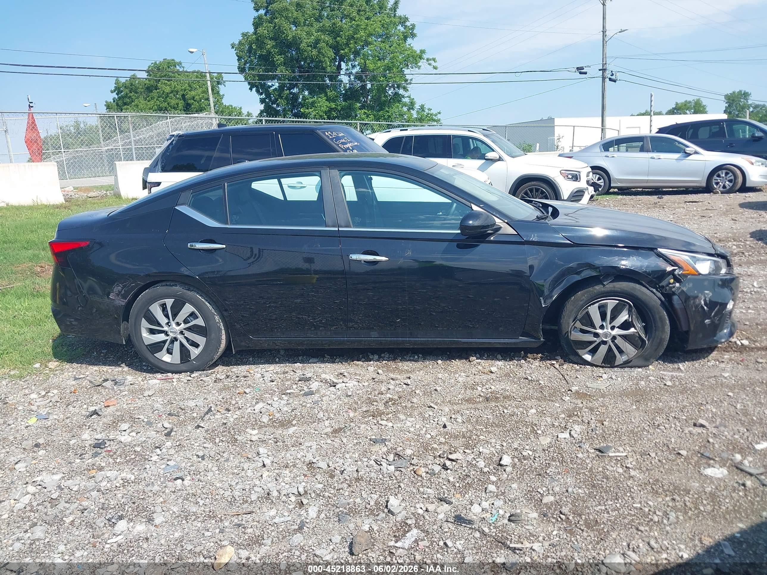 2020 Nissan Altima S Fwd Черный vin: 1N4BL4BV4LC274455