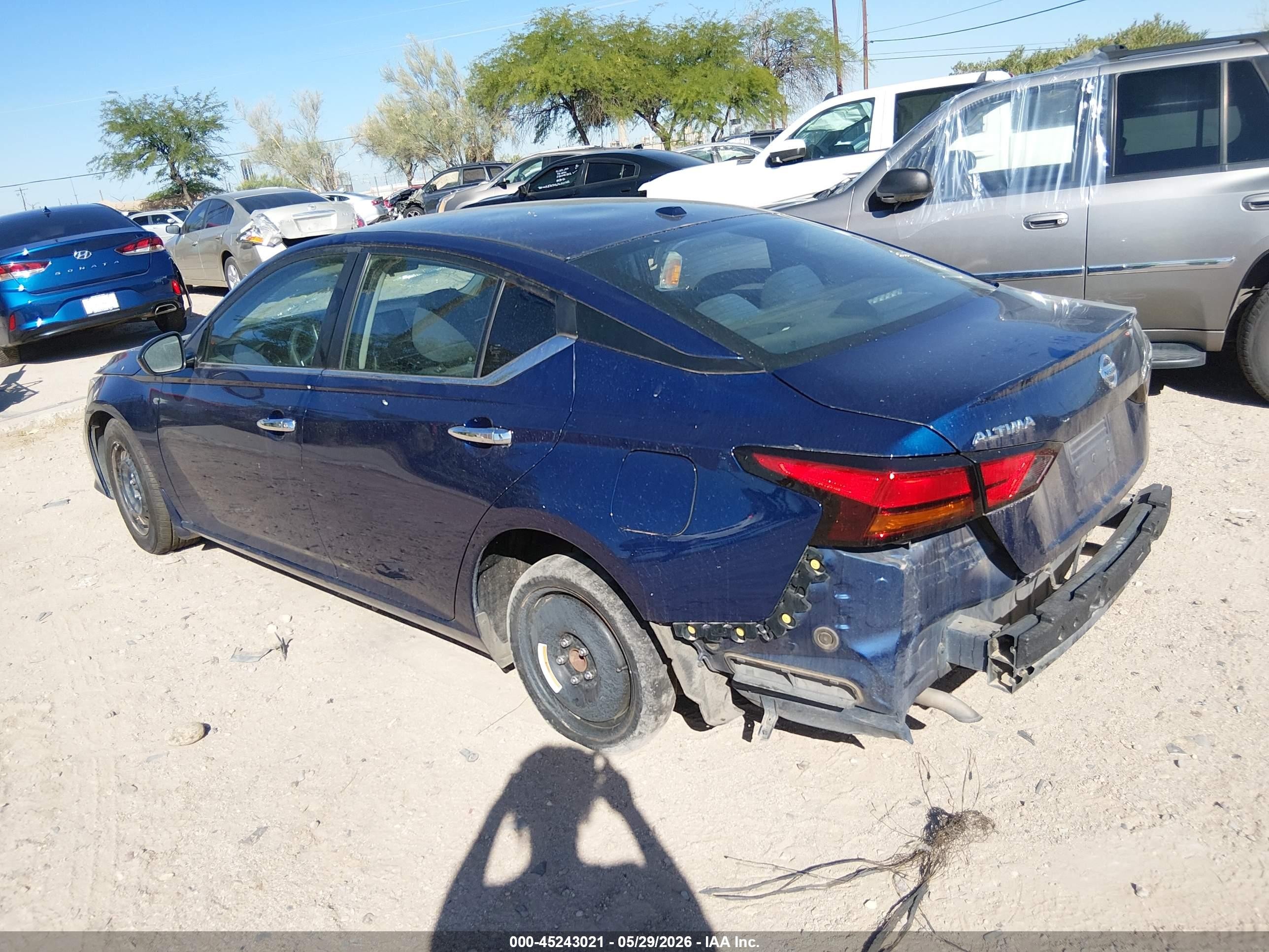 2020 Nissan Altima S Fwd Blue vin: 1N4BL4BV4LN306793
