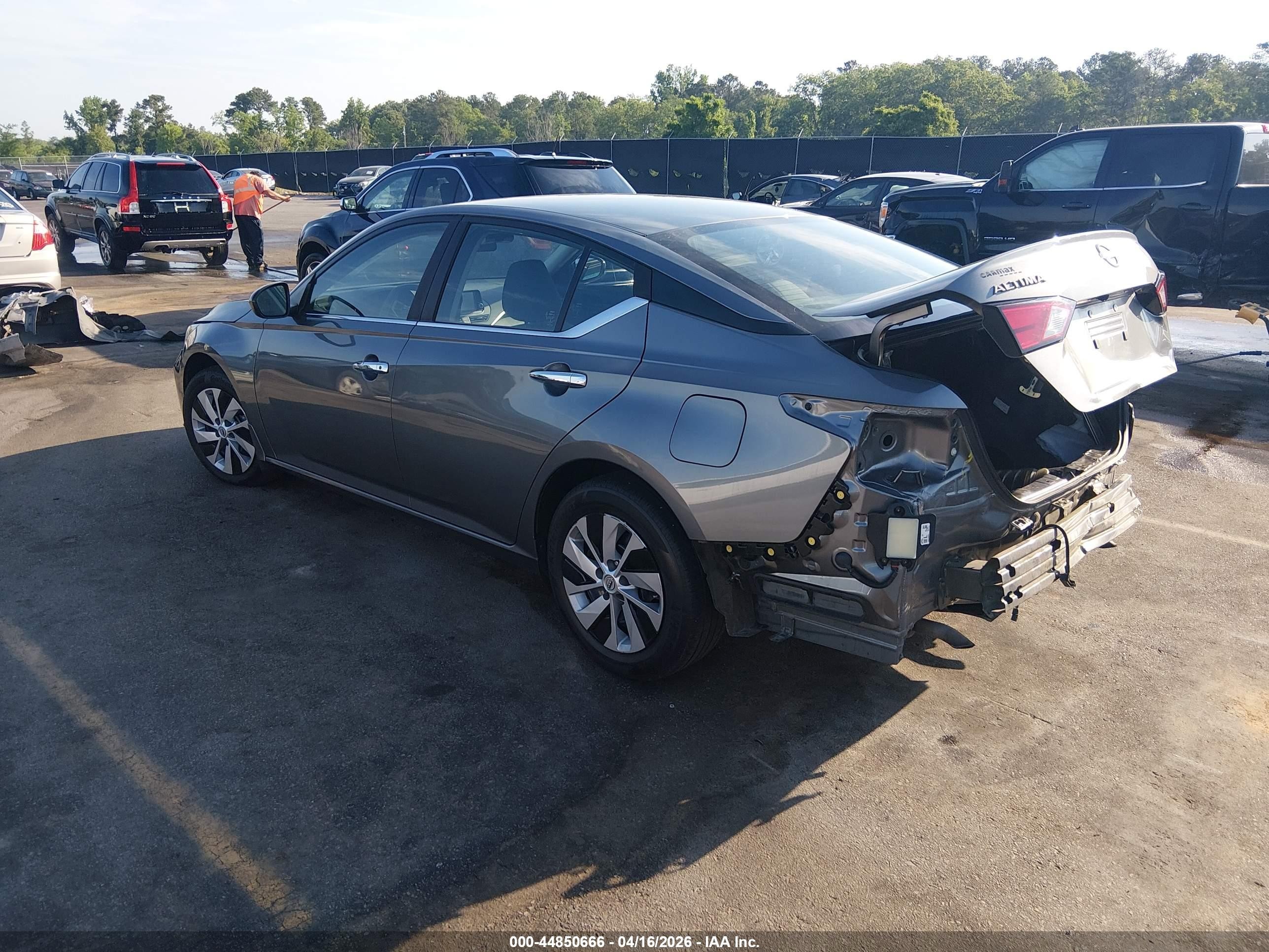 2023 Nissan Altima S Fwd Серый vin: 1N4BL4BV4PN404857