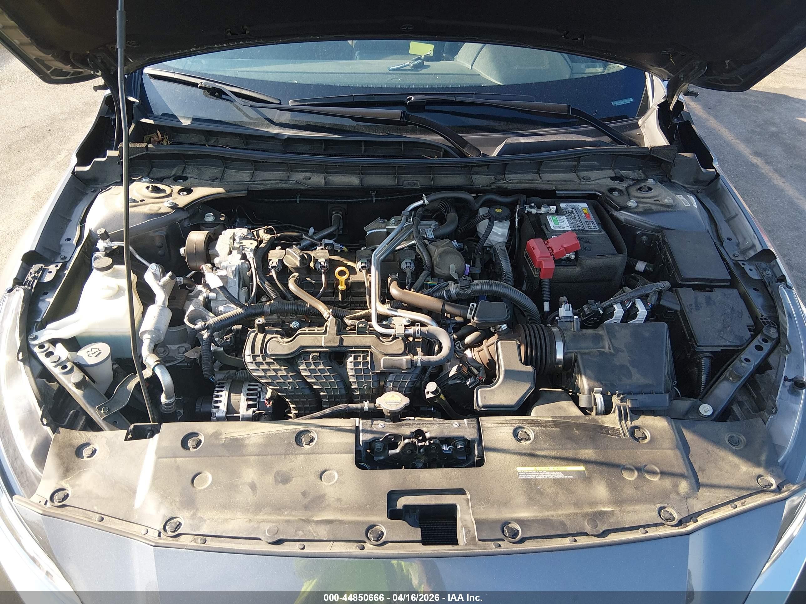 2023 Nissan Altima S Fwd Серый vin: 1N4BL4BV4PN404857