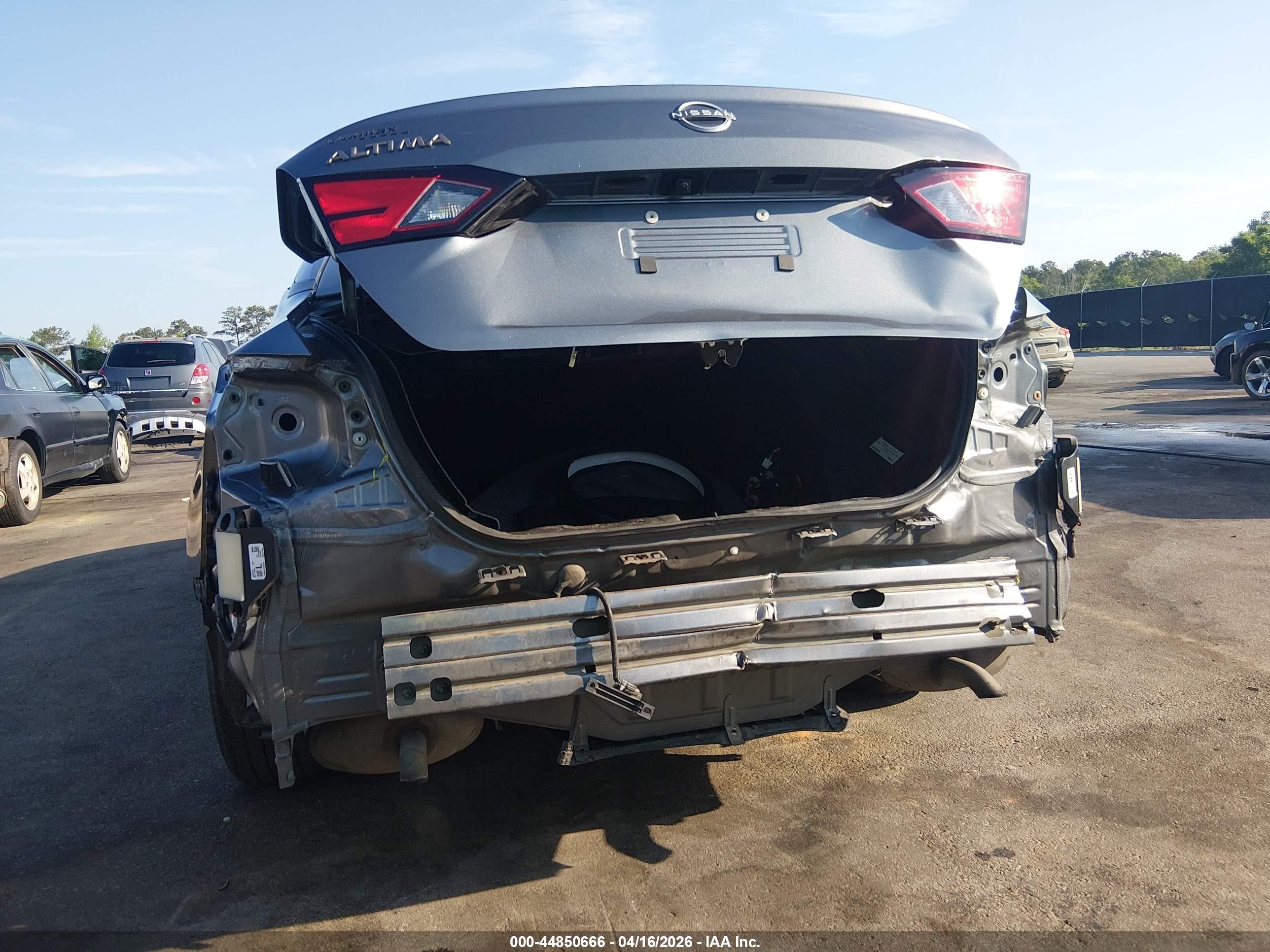 2023 Nissan Altima S Fwd Серый vin: 1N4BL4BV4PN404857