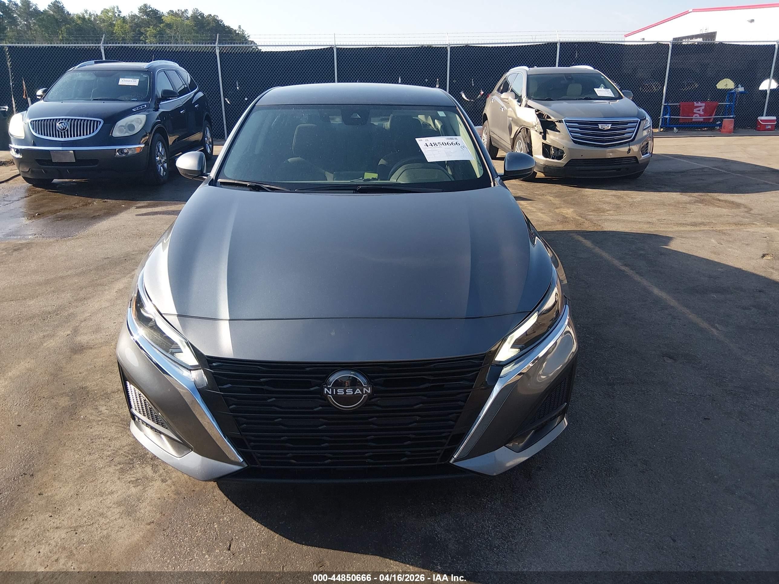 2023 Nissan Altima S Fwd Серый vin: 1N4BL4BV4PN404857