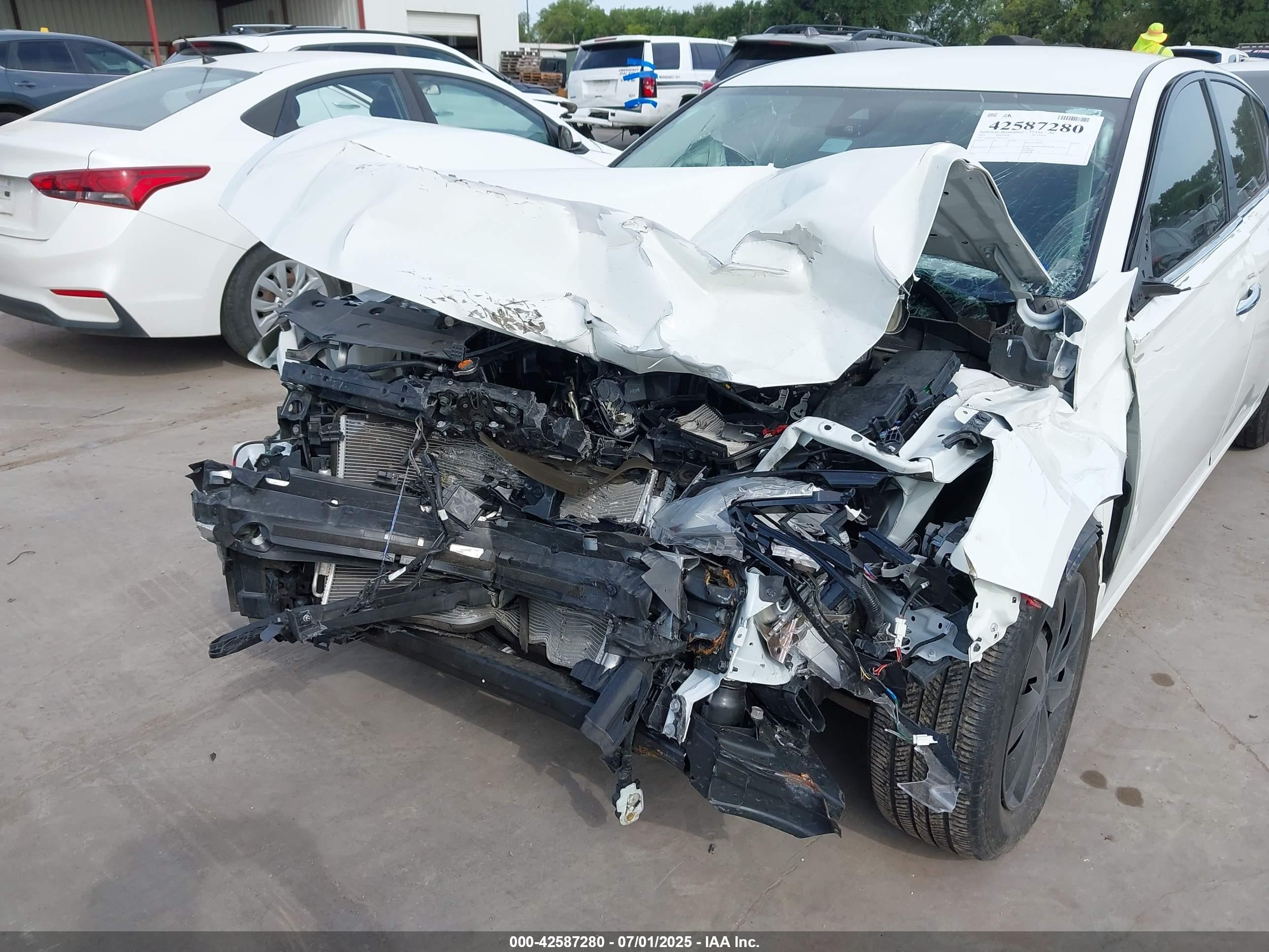 2023 Nissan Altima S Fwd Белый vin: 1N4BL4BV4PN411307