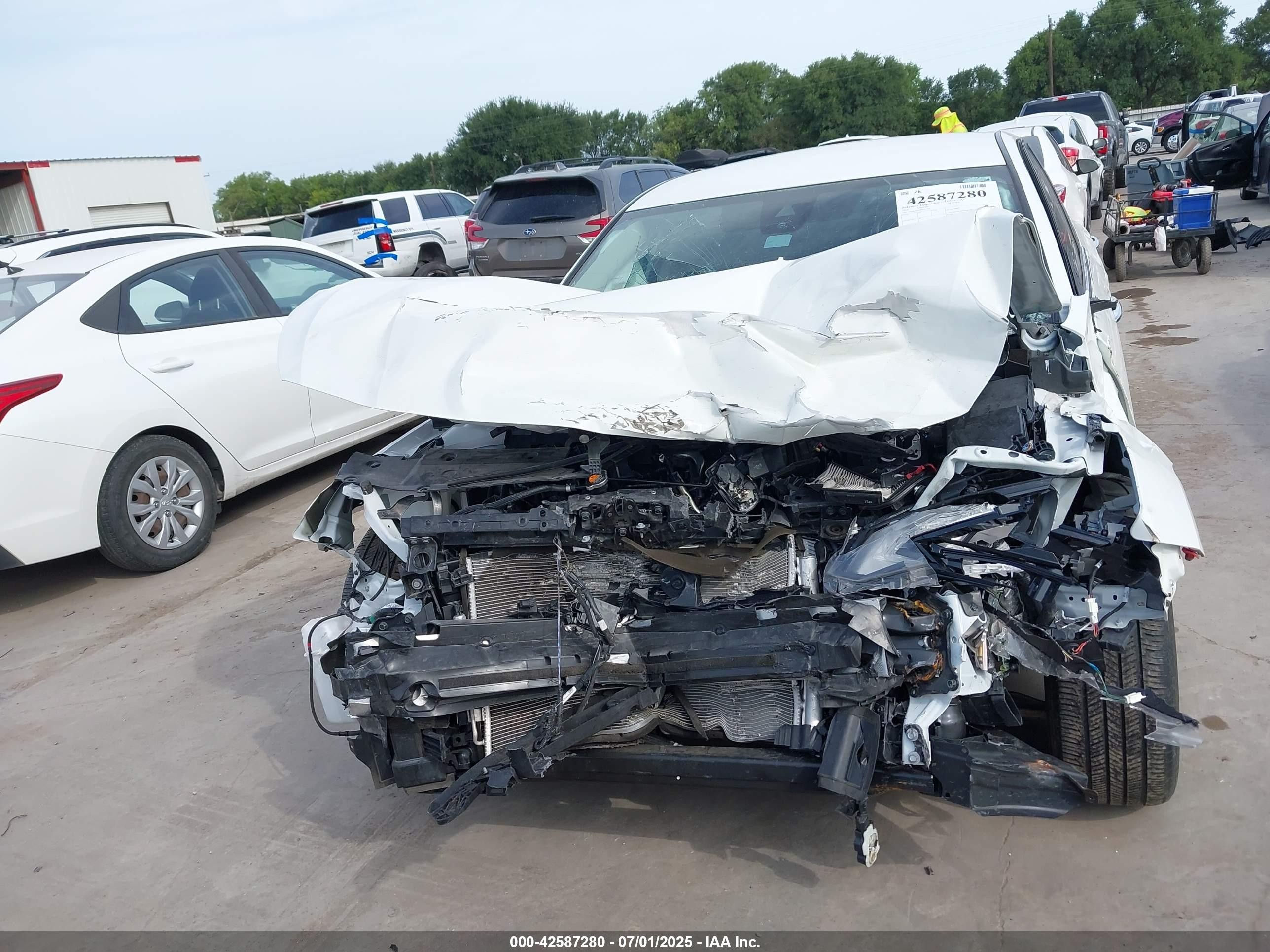 2023 Nissan Altima S Fwd Белый vin: 1N4BL4BV4PN411307