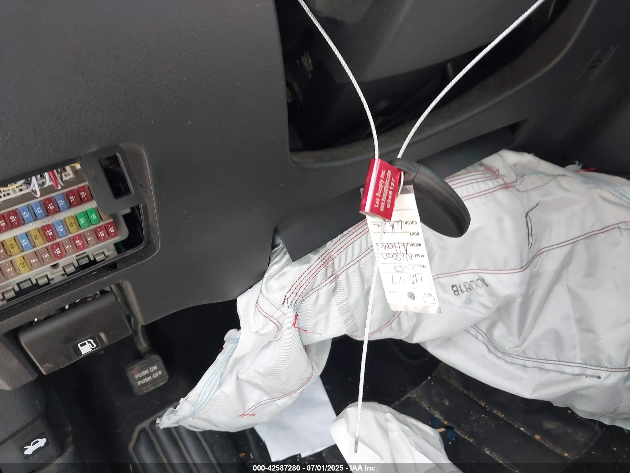 2023 Nissan Altima S Fwd Белый vin: 1N4BL4BV4PN411307