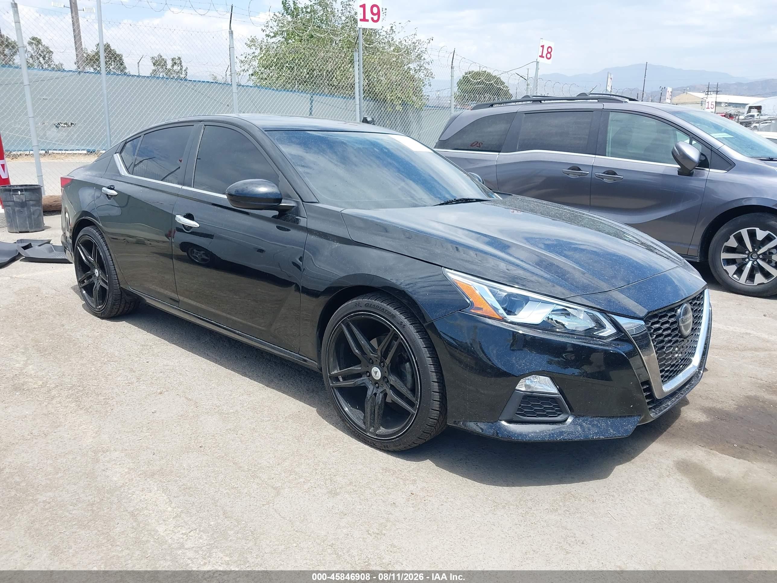 2019 Nissan Altima 2.5 S Black vin: 1N4BL4BV5KC227515
