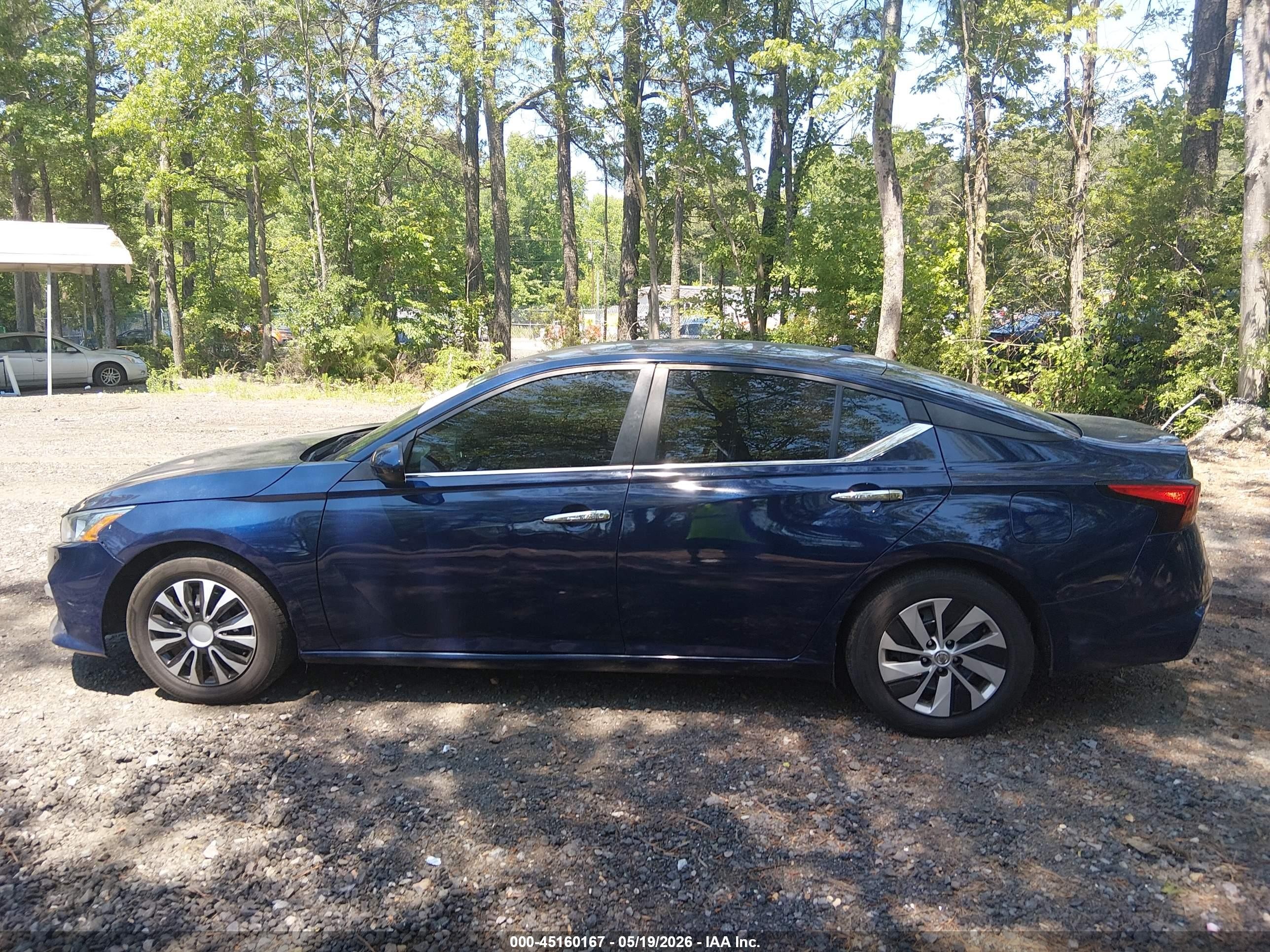 2020 Nissan Altima S Fwd Синий vin: 1N4BL4BV5LC128209