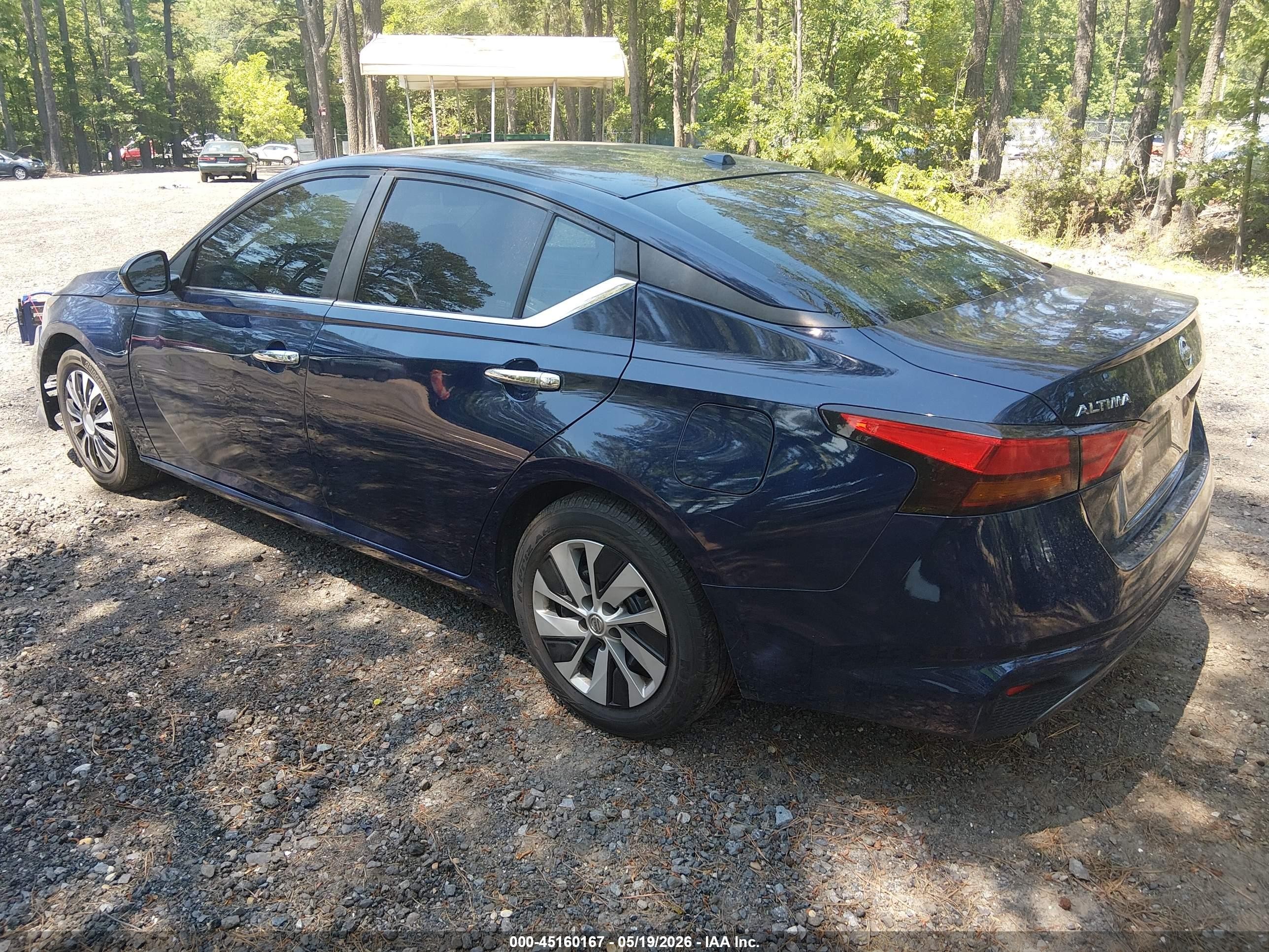 2020 Nissan Altima S Fwd Синий vin: 1N4BL4BV5LC128209