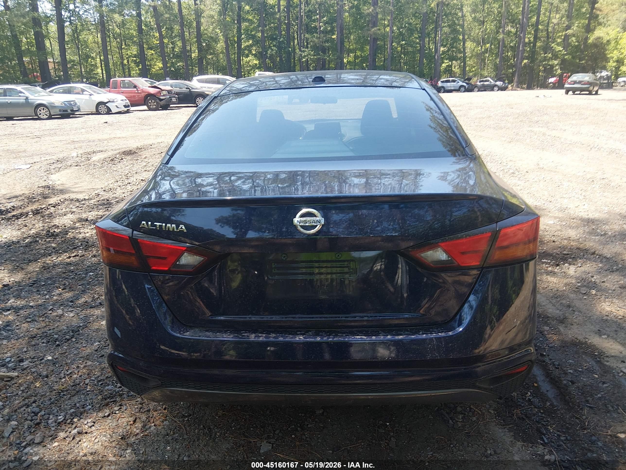 2020 Nissan Altima S Fwd Синий vin: 1N4BL4BV5LC128209