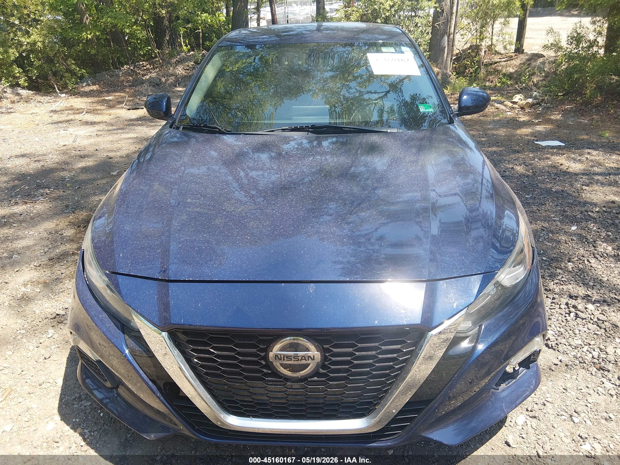 2020 Nissan Altima S Fwd Синий vin: 1N4BL4BV5LC128209