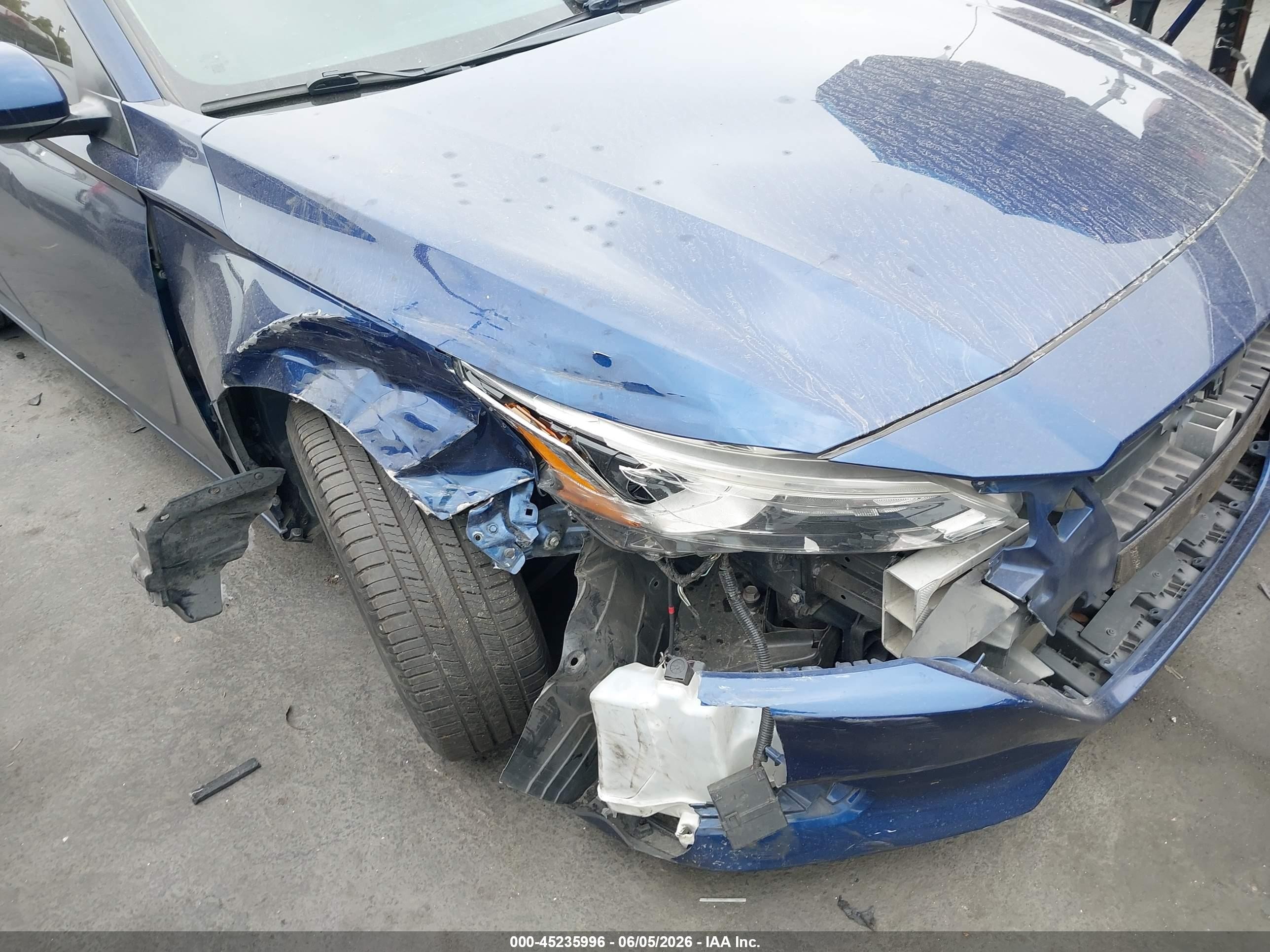 2020 Nissan Altima S Fwd Blue vin: 1N4BL4BV5LC186353