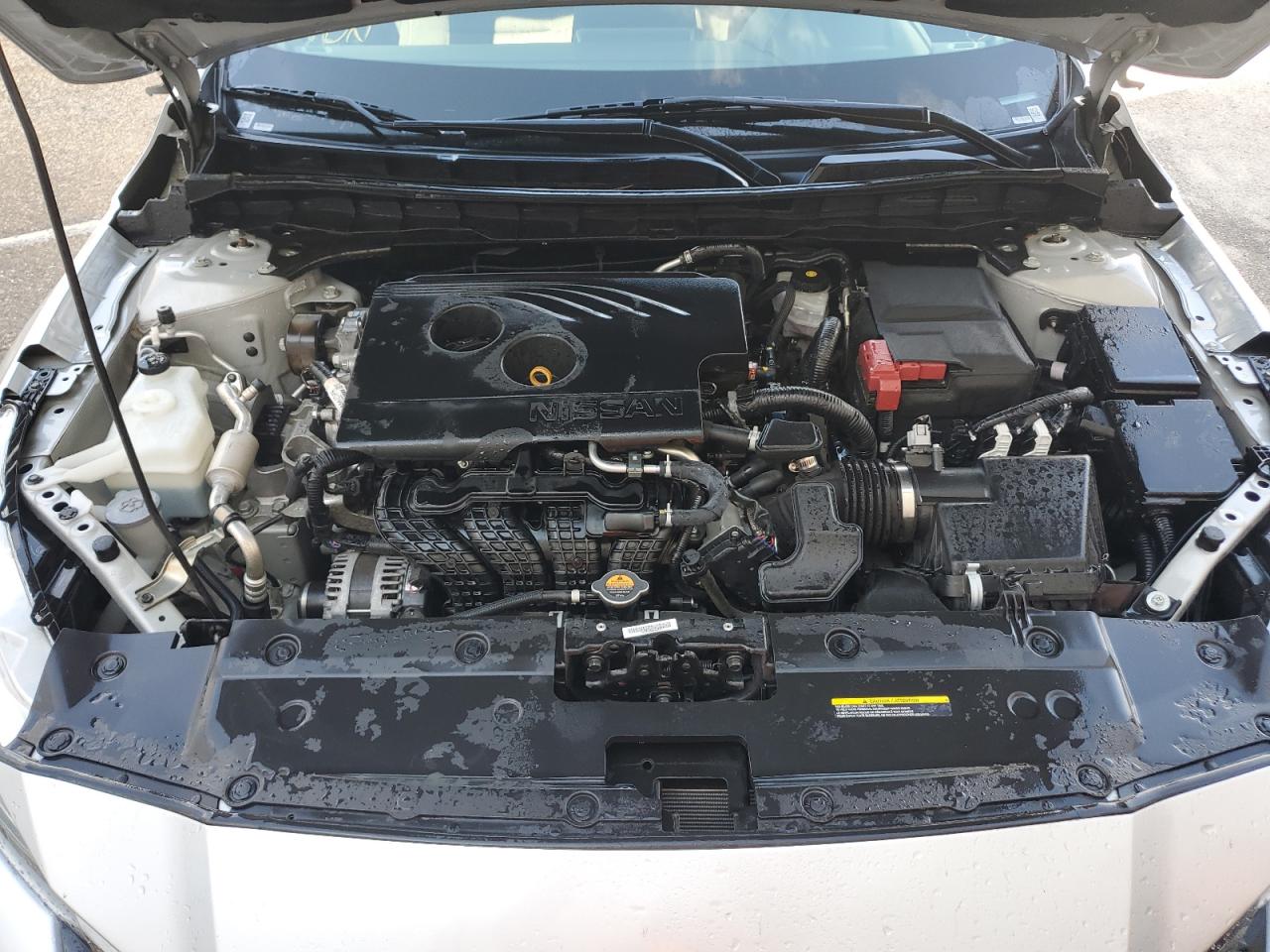 2020 Nissan Altima S White vin: 1N4BL4BV5LC242663