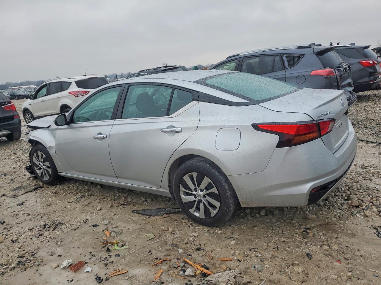 2020 Nissan Altima 2.5 S Серебряный vin: 1N4BL4BV5LC242663