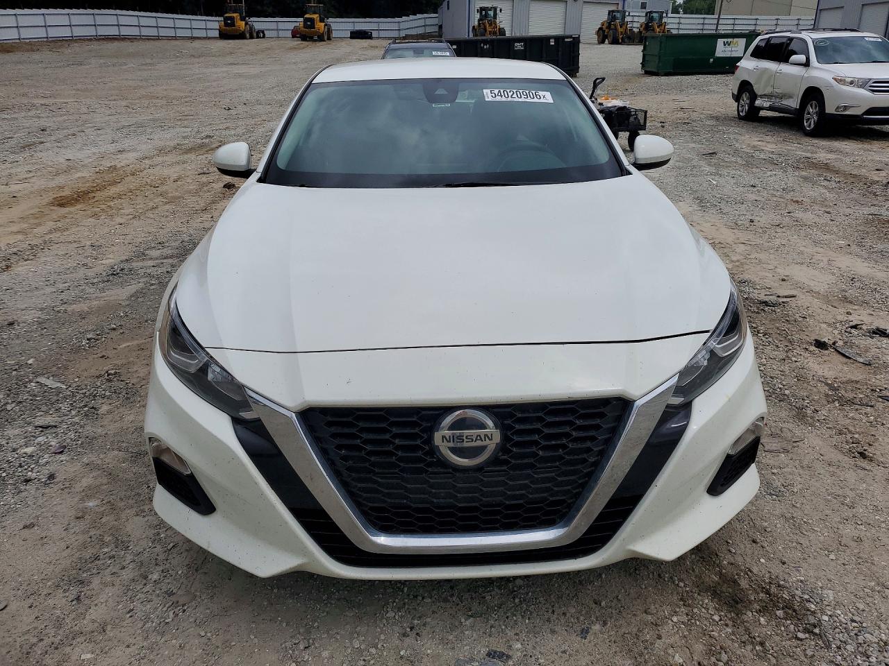 2021 Nissan Altima S Белый vin: 1N4BL4BV5MN399244
