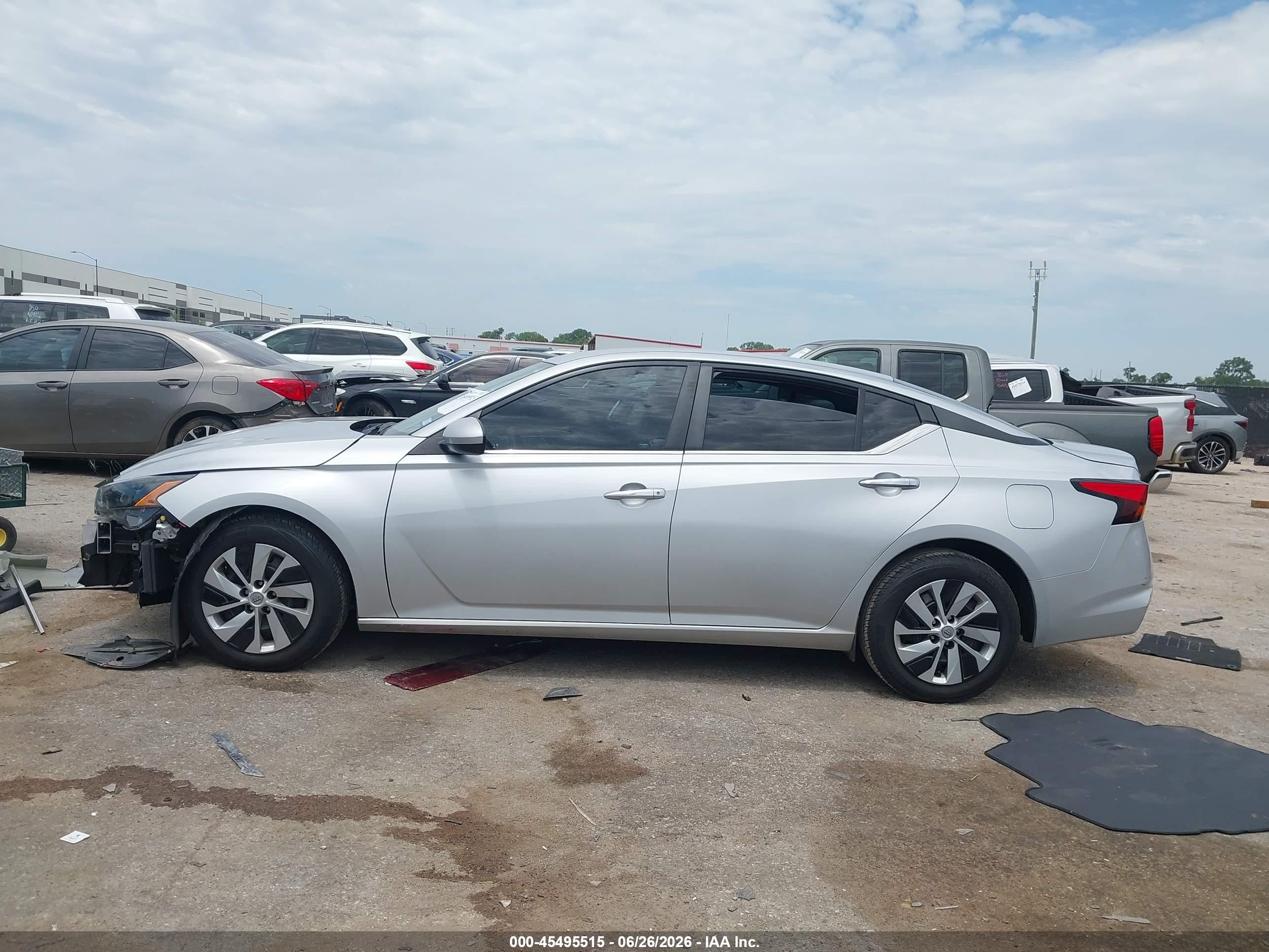 2023 Nissan Altima S Fwd Silver vin: 1N4BL4BV5PN399703