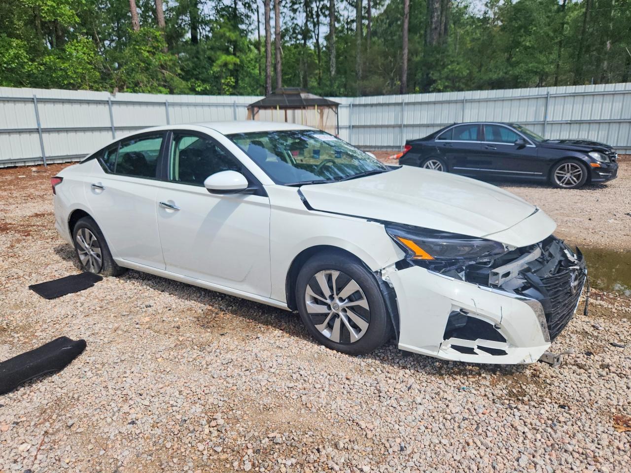 2023 Nissan Altima S White vin: 1N4BL4BV5PN400154